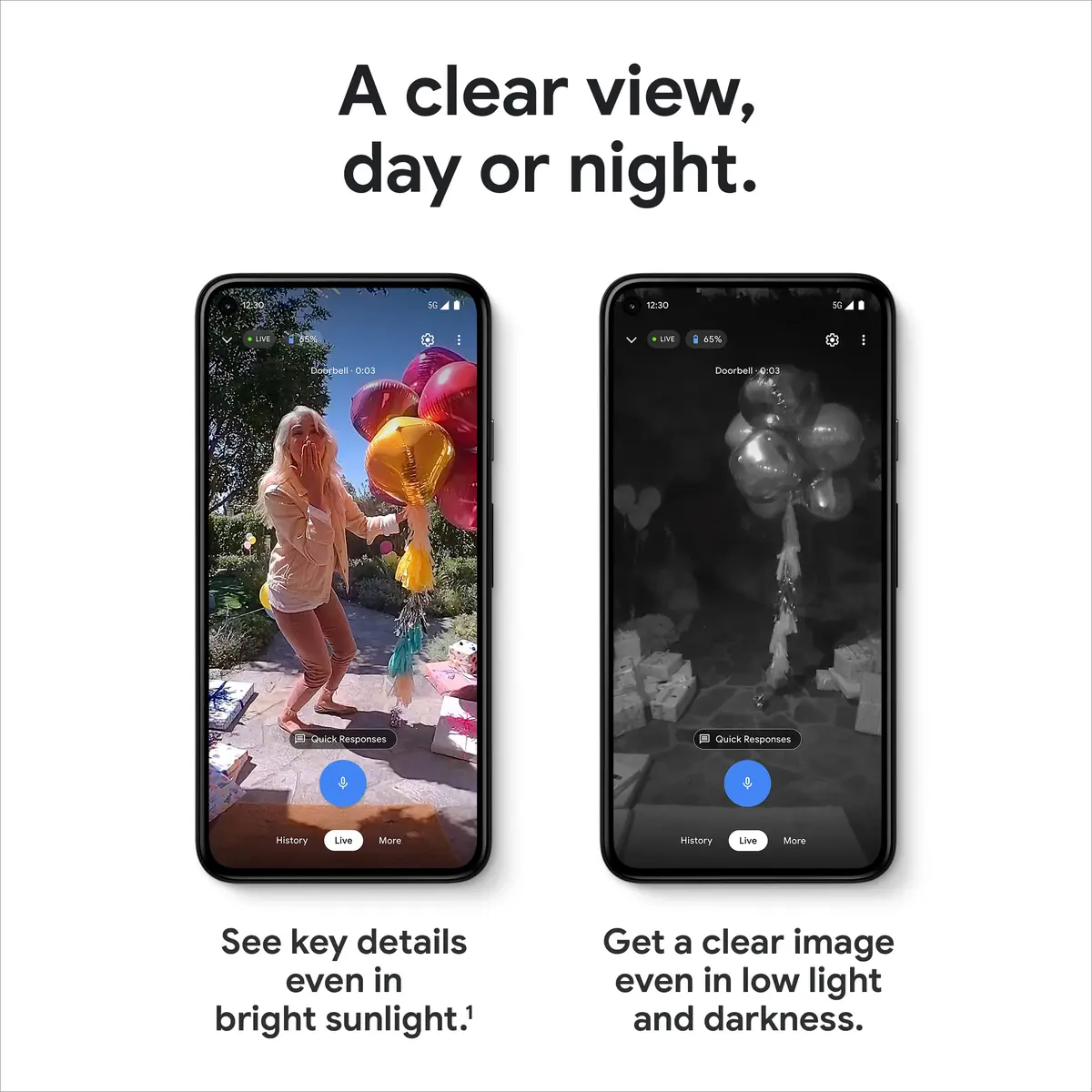 Google Nest Doorbell (Battery) - Ivy | Smart Video Doorbell with Night Vision & HDR - view 9