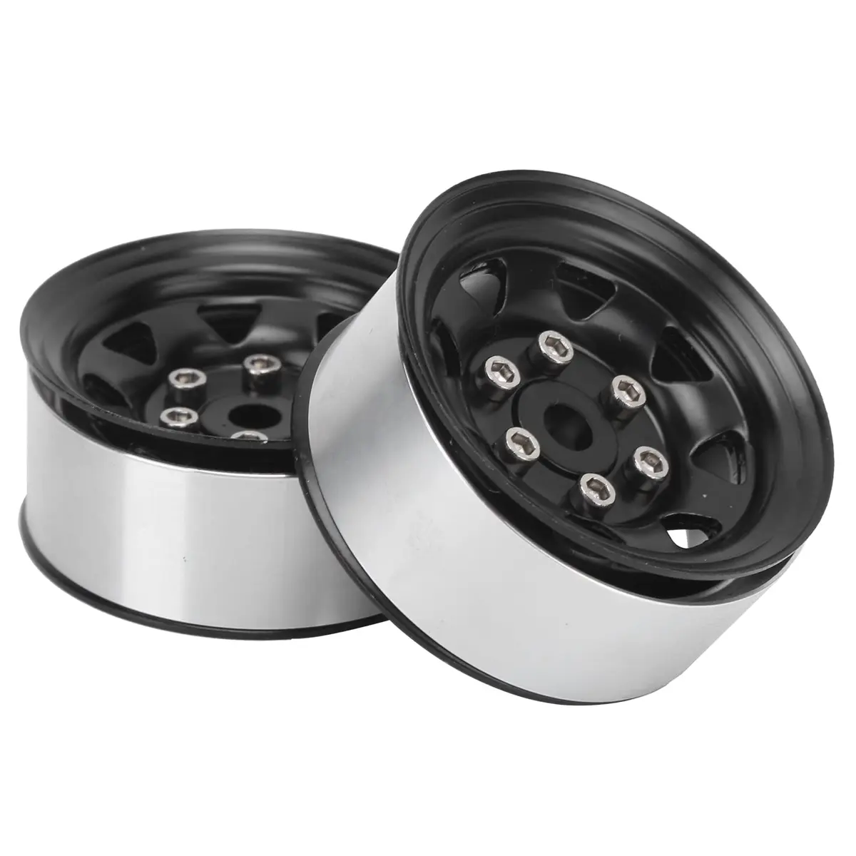VGEBY Beadlock RC Crawler Rims 1.55 Inch Black | High Performance & Durable (70-120 chars) - view 6