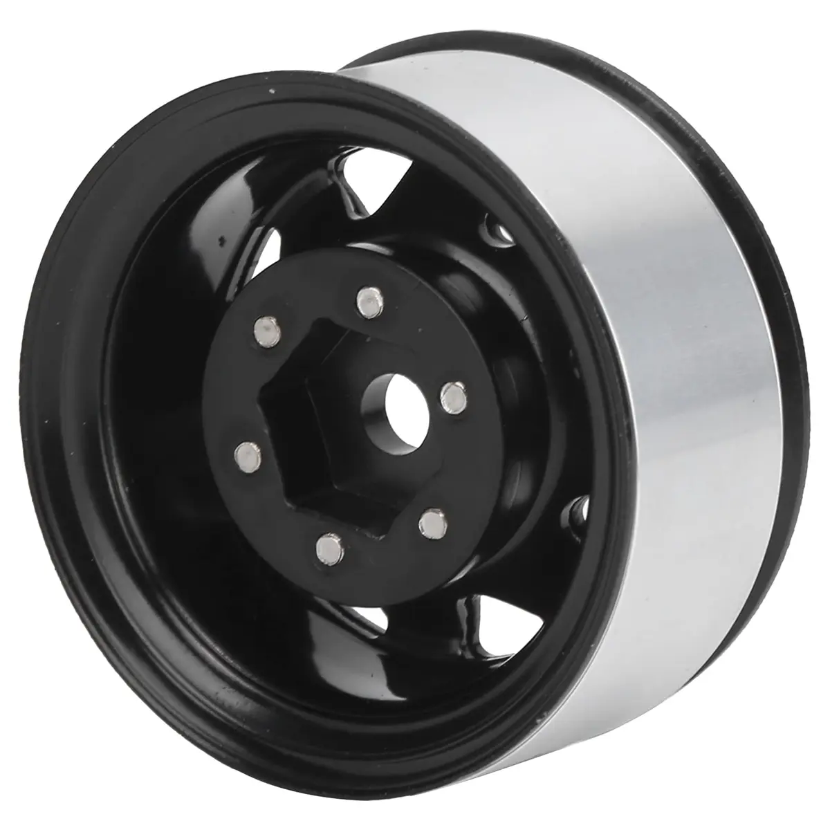 VGEBY Beadlock RC Crawler Rims 1.55 Inch Black | High Performance & Durable (70-120 chars) - view 7
