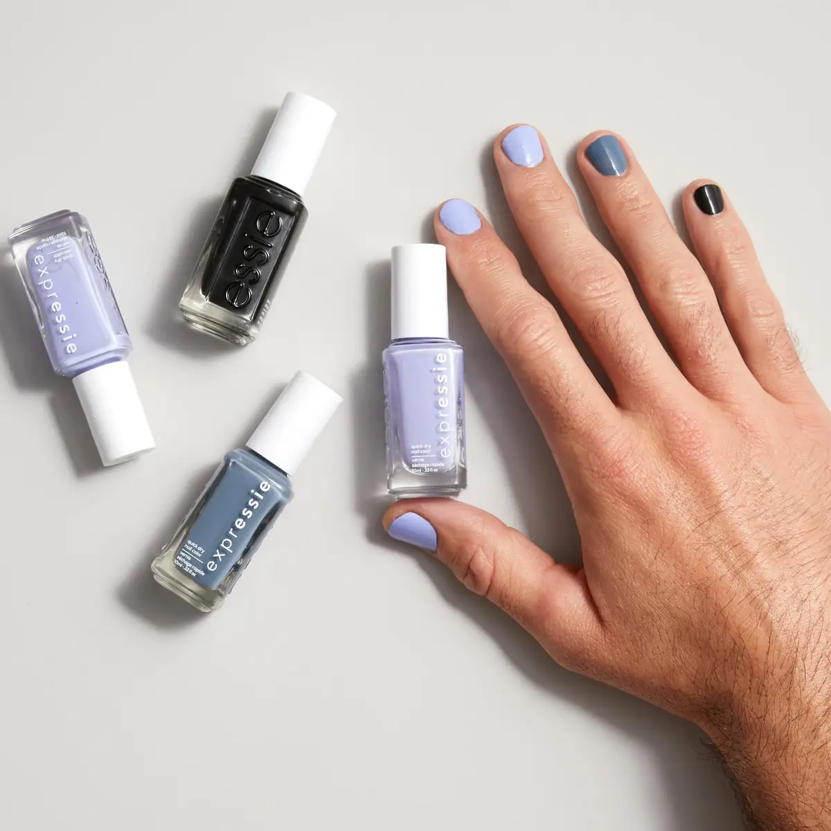 essie vegan 0.33 fl oz Bright Lilac Nail Polish | Quick-Dry, 8-Free, Vegan - view 8