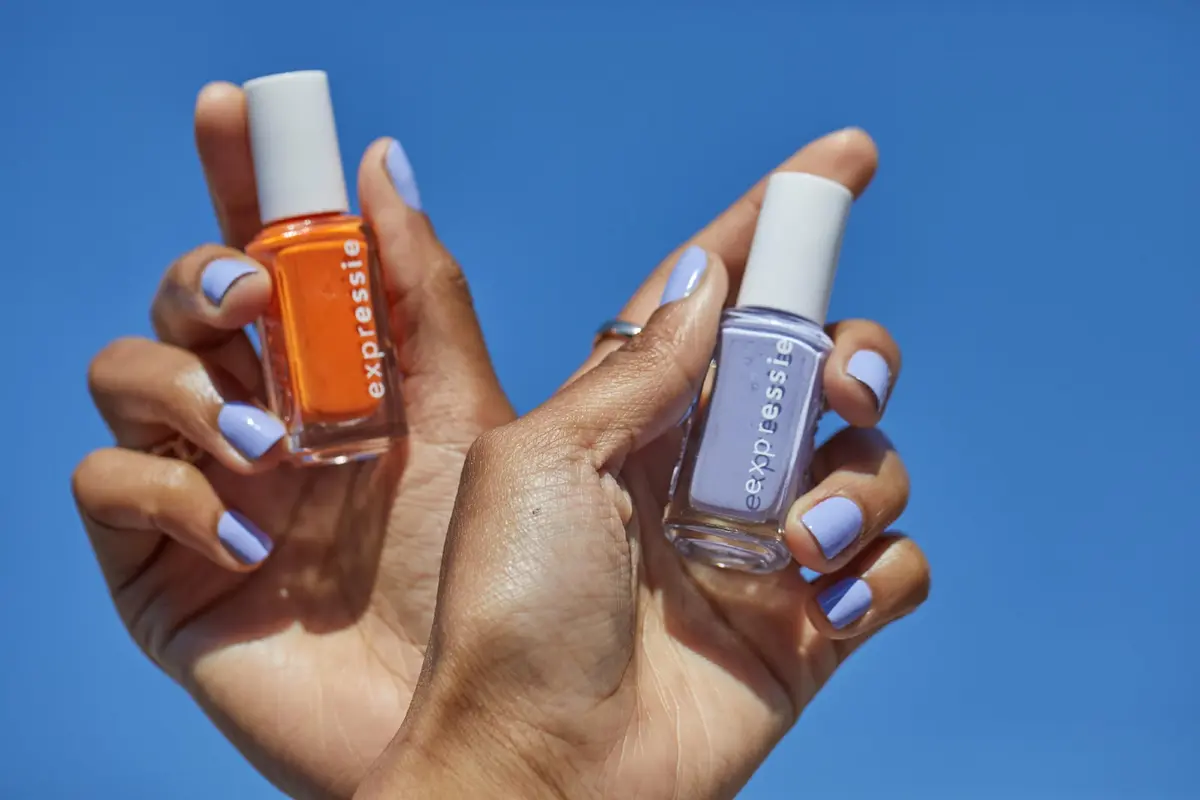 essie vegan 0.33 fl oz Bright Lilac Nail Polish | Quick-Dry, 8-Free, Vegan - view 9