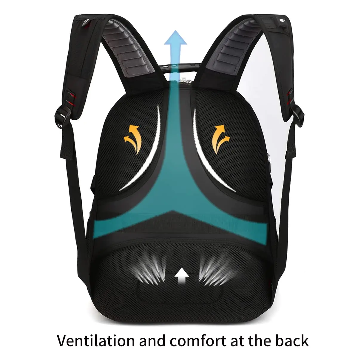 SHRRADOO Extra Large Travel Laptop Backpack for Men, Work College Backpacks | 50L Capacity, Fits 17 Inch Laptops, Water-Resistant - view 5