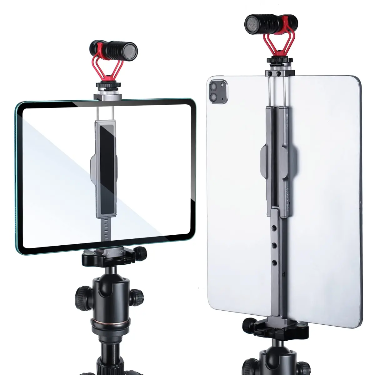ARNARKOK Full Metal Tablet Tripod Mount 7.9-12.9 Inch | Slim Aluminum Design for Steady Filming - main product image