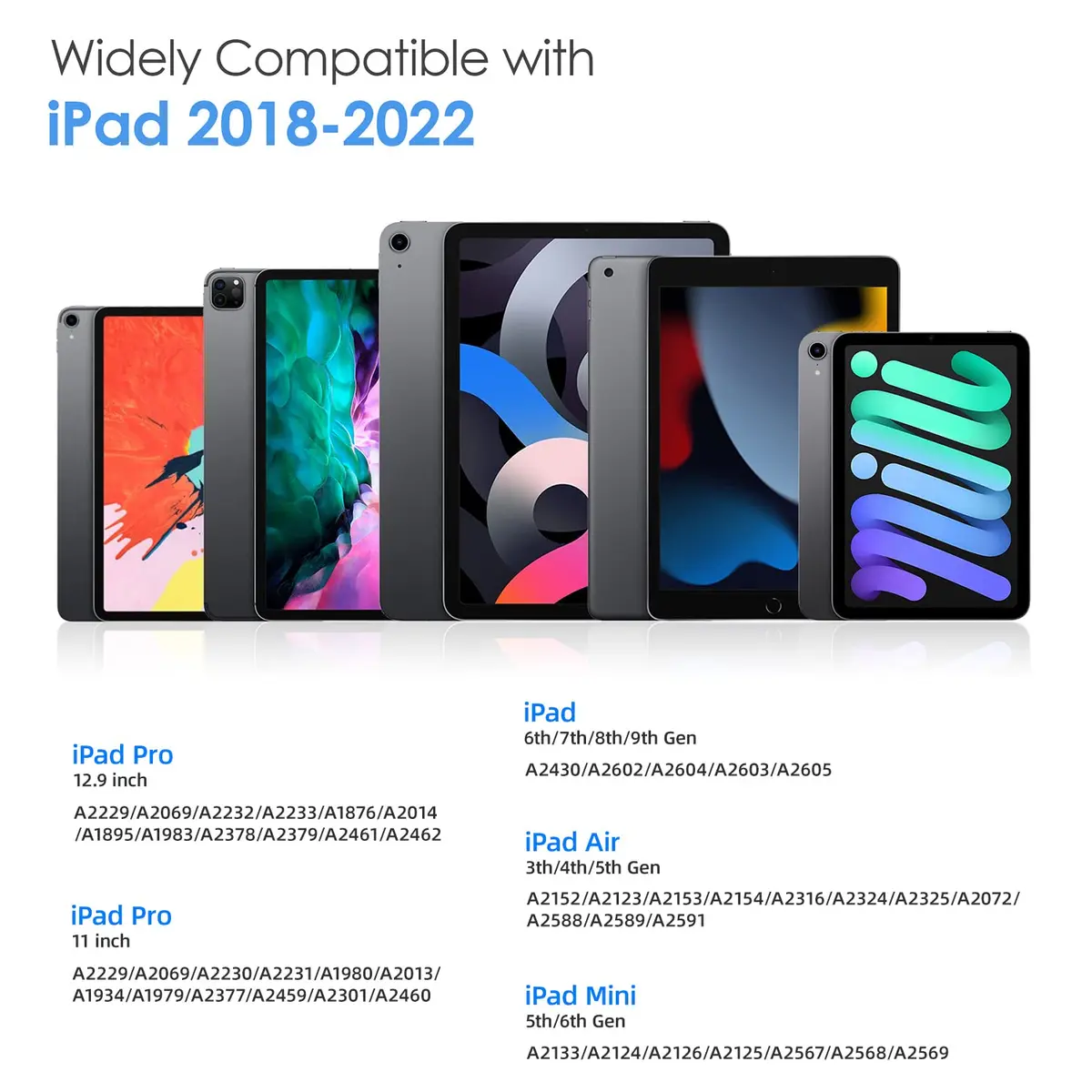 GFOX Input Pen for iPad 2018-2022 | Precise, Magnetic, Palm Rejection, Rosegold - view 2