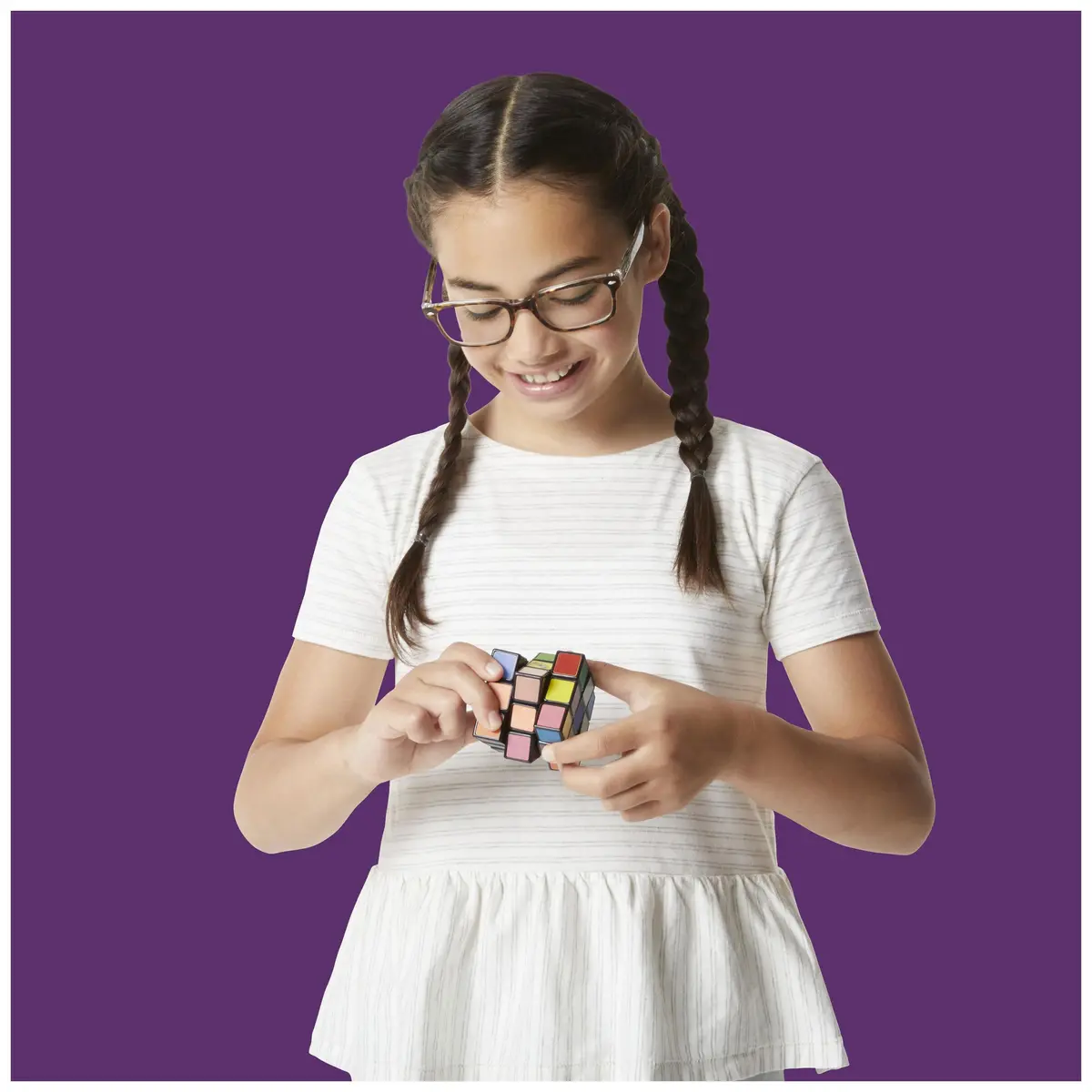 Rubik's - Rubik Cube 3X3 Impossible - Puzzle Game - 3x3 Rubik's Cube of Advanced Difficulty - 1 Color Changing Magic Cube to Challenge the Mind (8+) - view 7