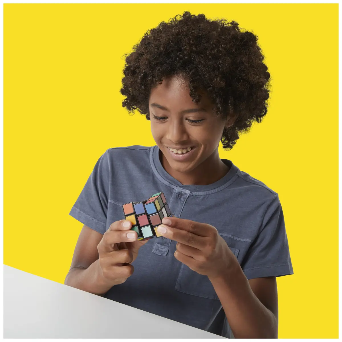 Rubik's - Rubik Cube 3X3 Impossible - Puzzle Game - 3x3 Rubik's Cube of Advanced Difficulty - 1 Color Changing Magic Cube to Challenge the Mind (8+) - view 8