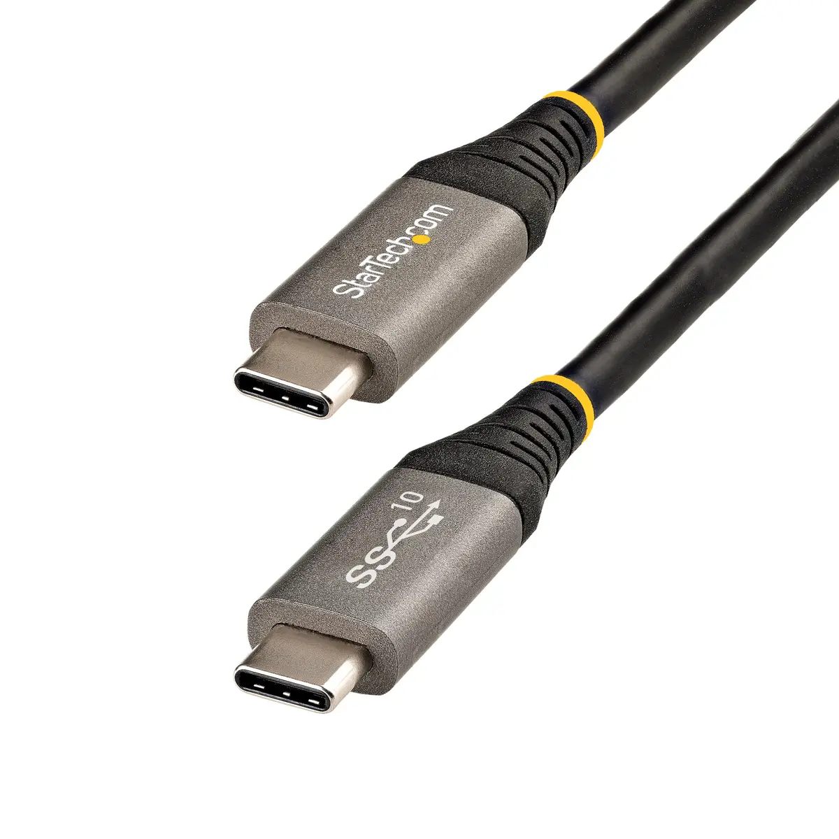 StarTech 1m USB-C Cable 10Gbps 100W | Thunderbolt Compatible, 8K DisplayPort - main product image