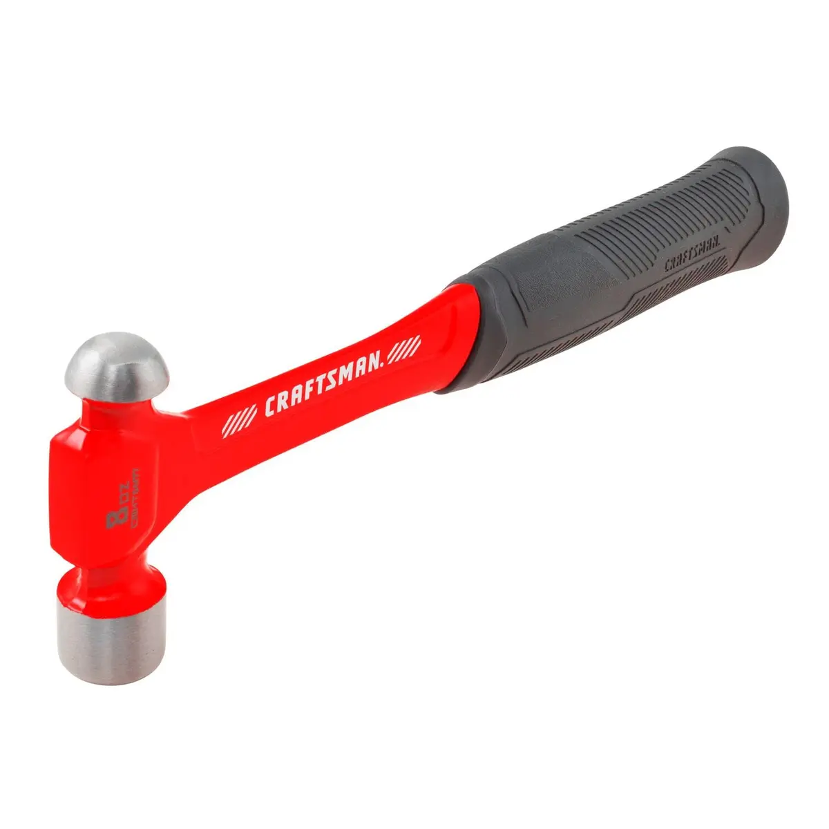 CRAFTSMAN 8OZ BALL PEEN HAMMER | Anti Vibration Steel Tool with Slip-Resistant Grip - view 2