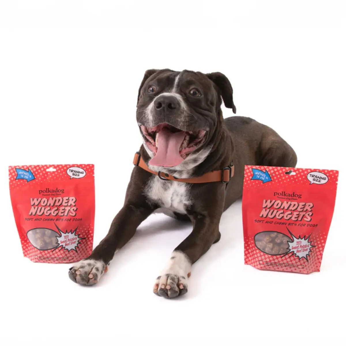 Polkadog Sweet Potato & Beef Wonder Nuggets | Soft & Chewy Dog Treats for All Breeds - view 5