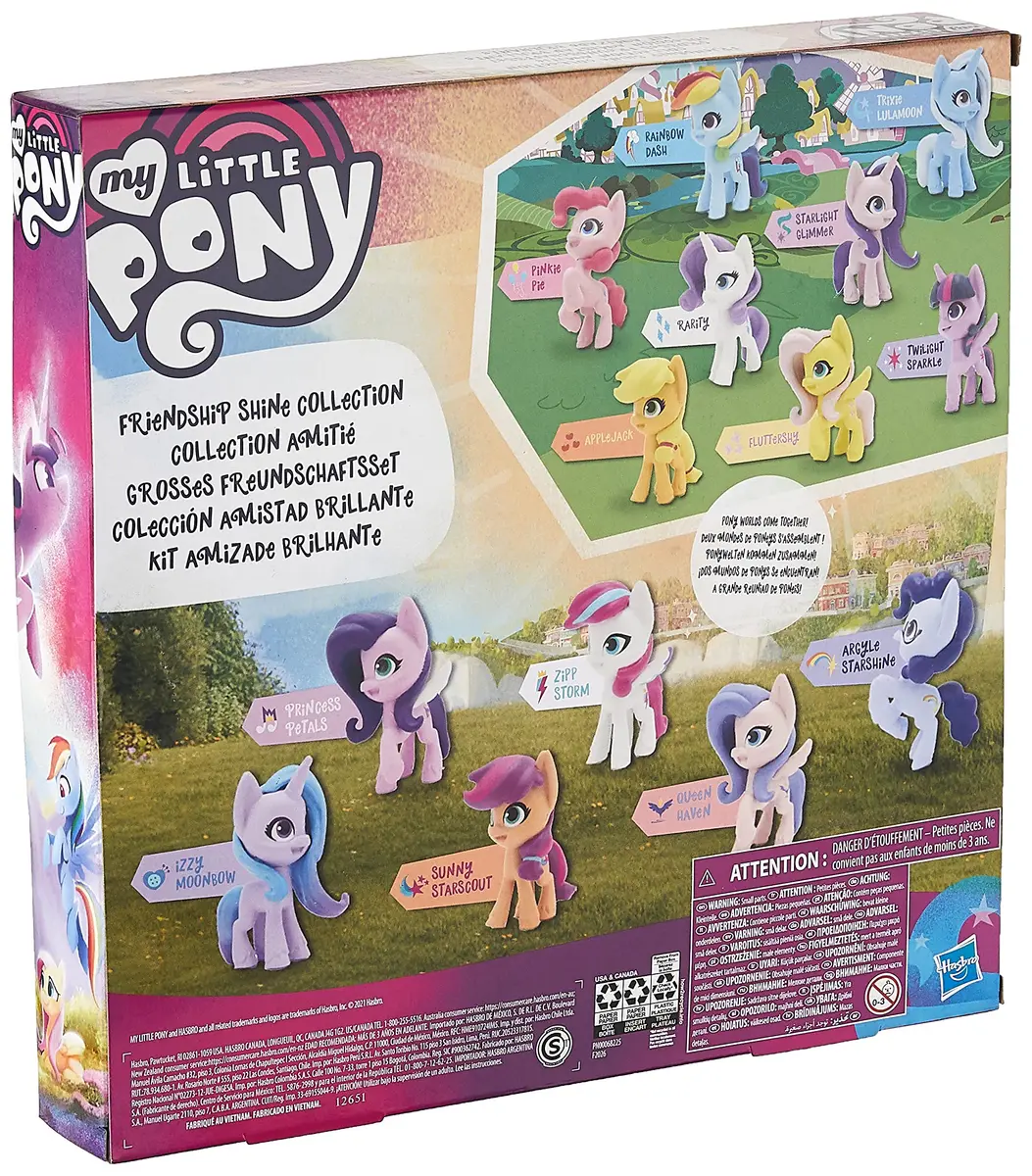 My Little Pony Friendship Shine 14 Mini Pony Figures | Collectible Toy for Kids - view 2