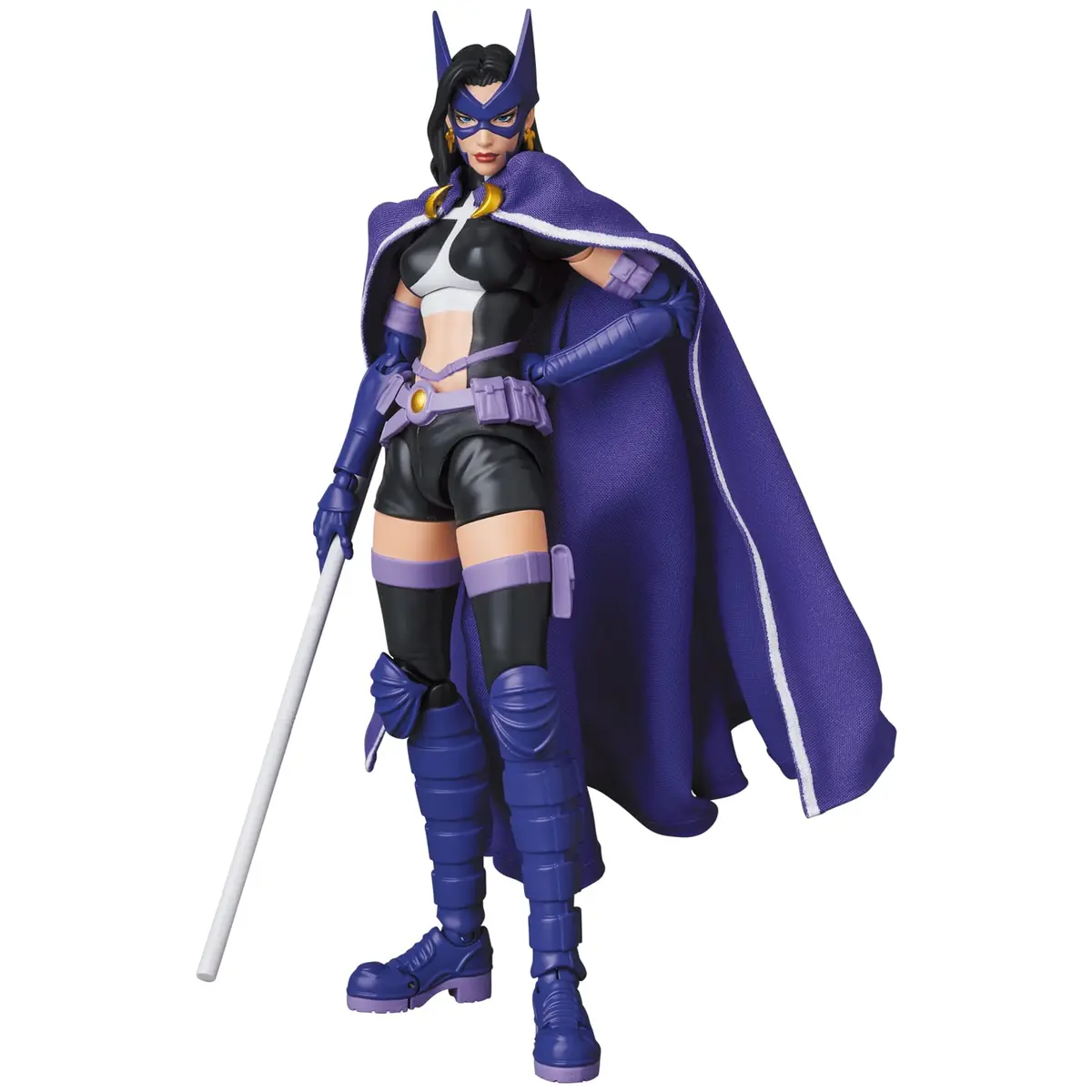 Medicom Batman: Hush Huntress Action Figure 8" | Multicolor, Fabric Cape, 2 Facial Expressions - main product image