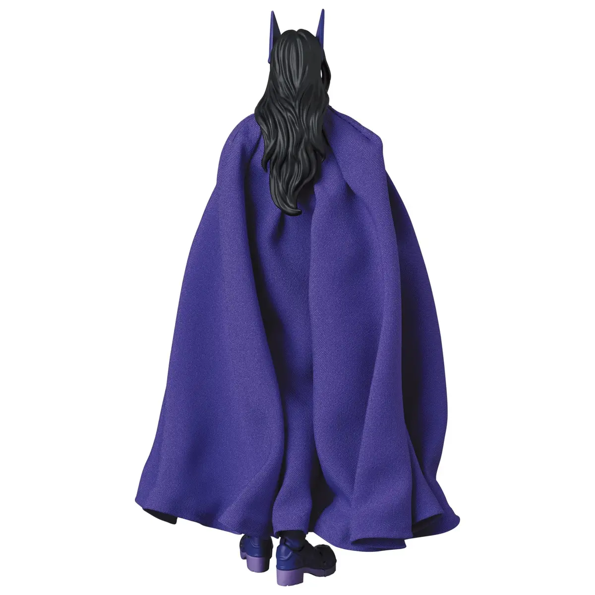 Medicom Batman: Hush Huntress Action Figure 8" | Multicolor, Fabric Cape, 2 Facial Expressions - view 4