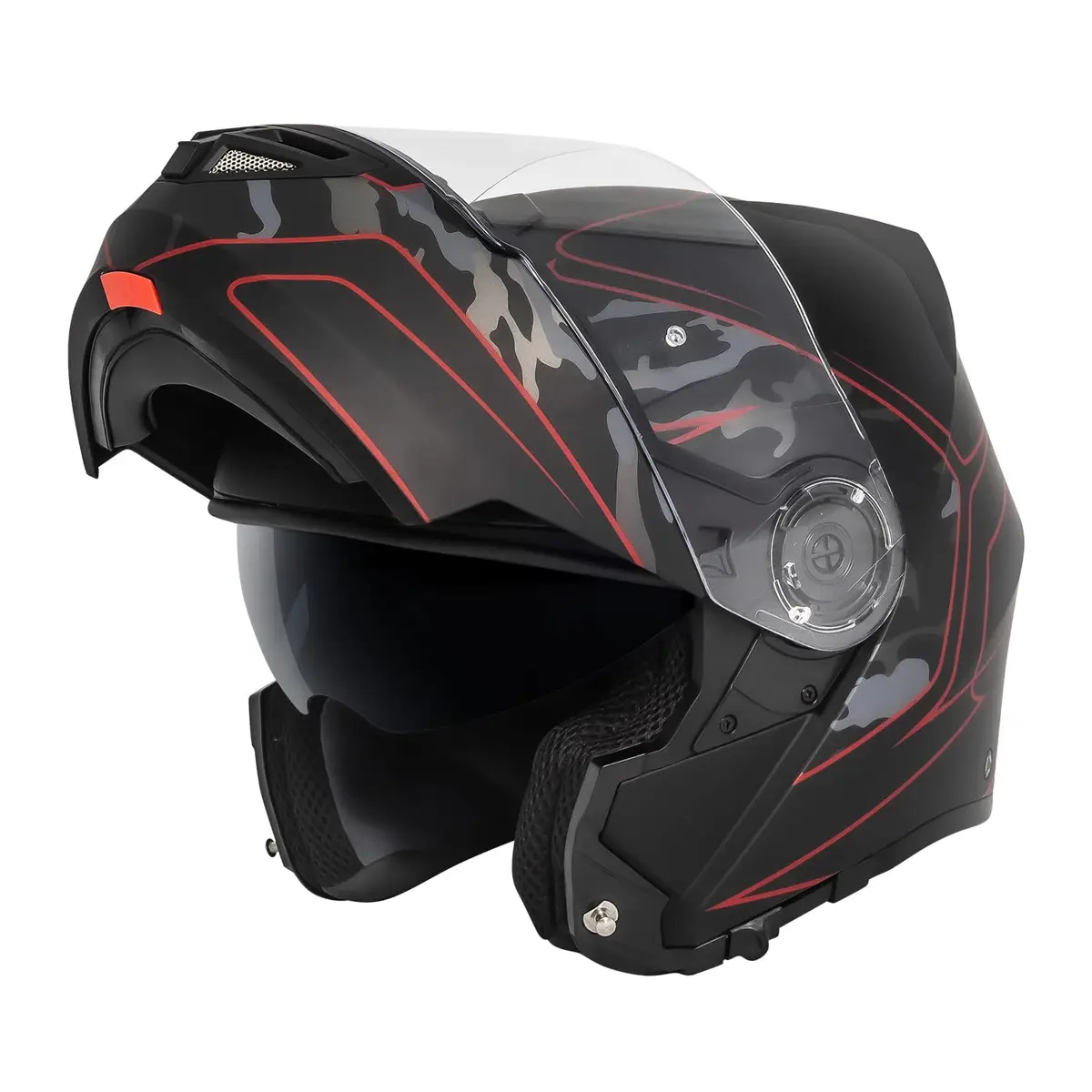 VCAN VX28 Full Face Motorcycle Helmet X-Large | DOT & ECE Approved, Coolmax Cheek Pad & OTG Ready - main product image