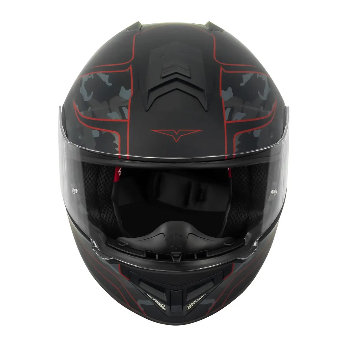VCAN VX28 Full Face Motorcycle Helmet X-Large | DOT & ECE Approved, Coolmax Cheek Pad & OTG Ready - view 5