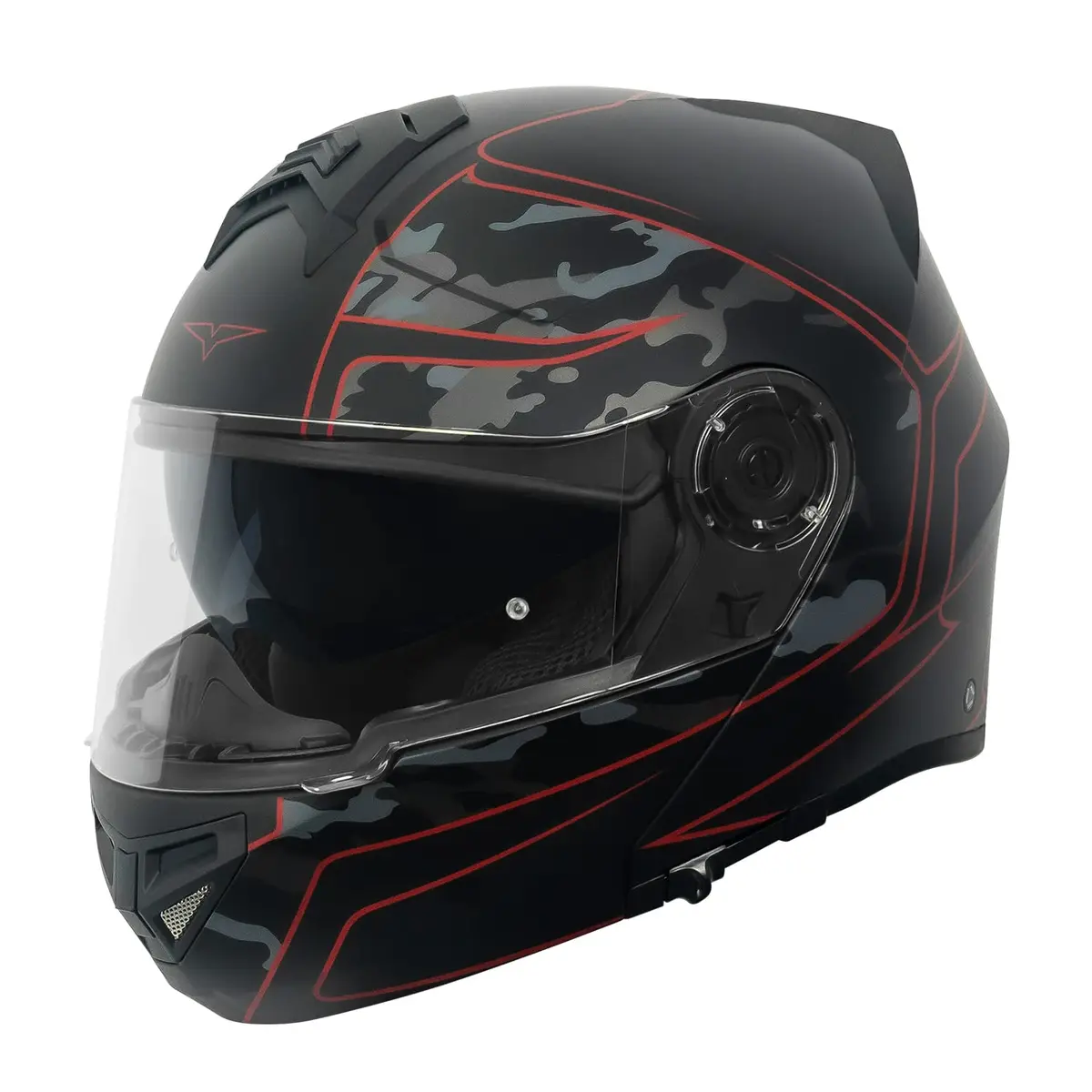 VCAN VX28 Full Face Motorcycle Helmet X-Large | DOT & ECE Approved, Coolmax Cheek Pad & OTG Ready - view 2