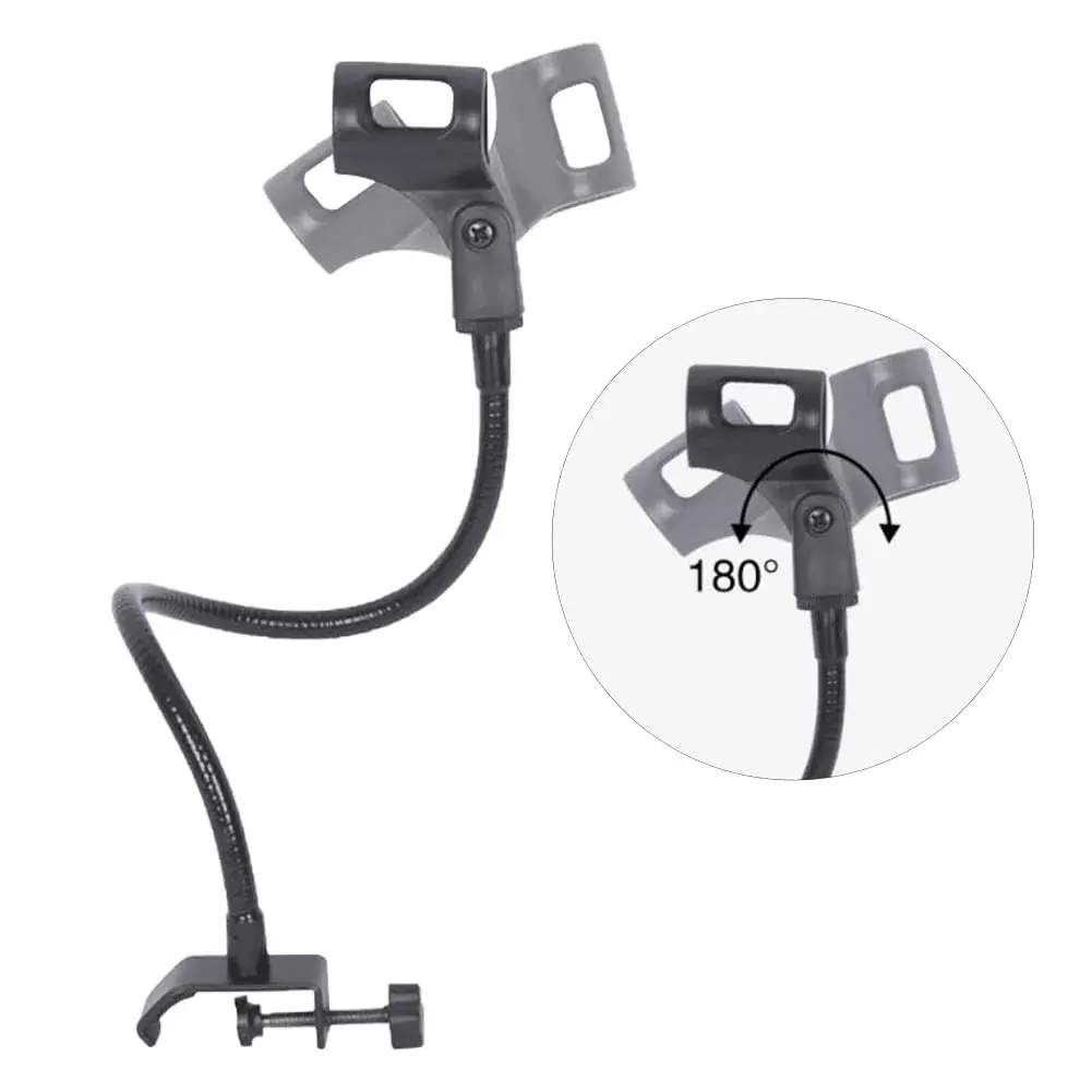 Saycker Flexible Gooseneck Microphone Stand with Clip | 33cm (13 inch) Arm - view 5