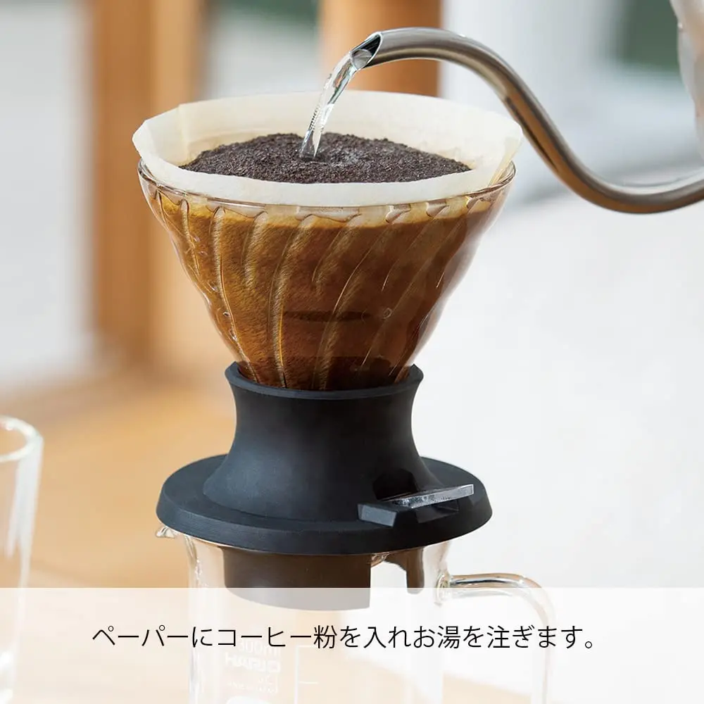 HARIO Switch Immersion Dripper Size 03 | Hybrid Pour-Over & Immersion Coffee Maker - view 2