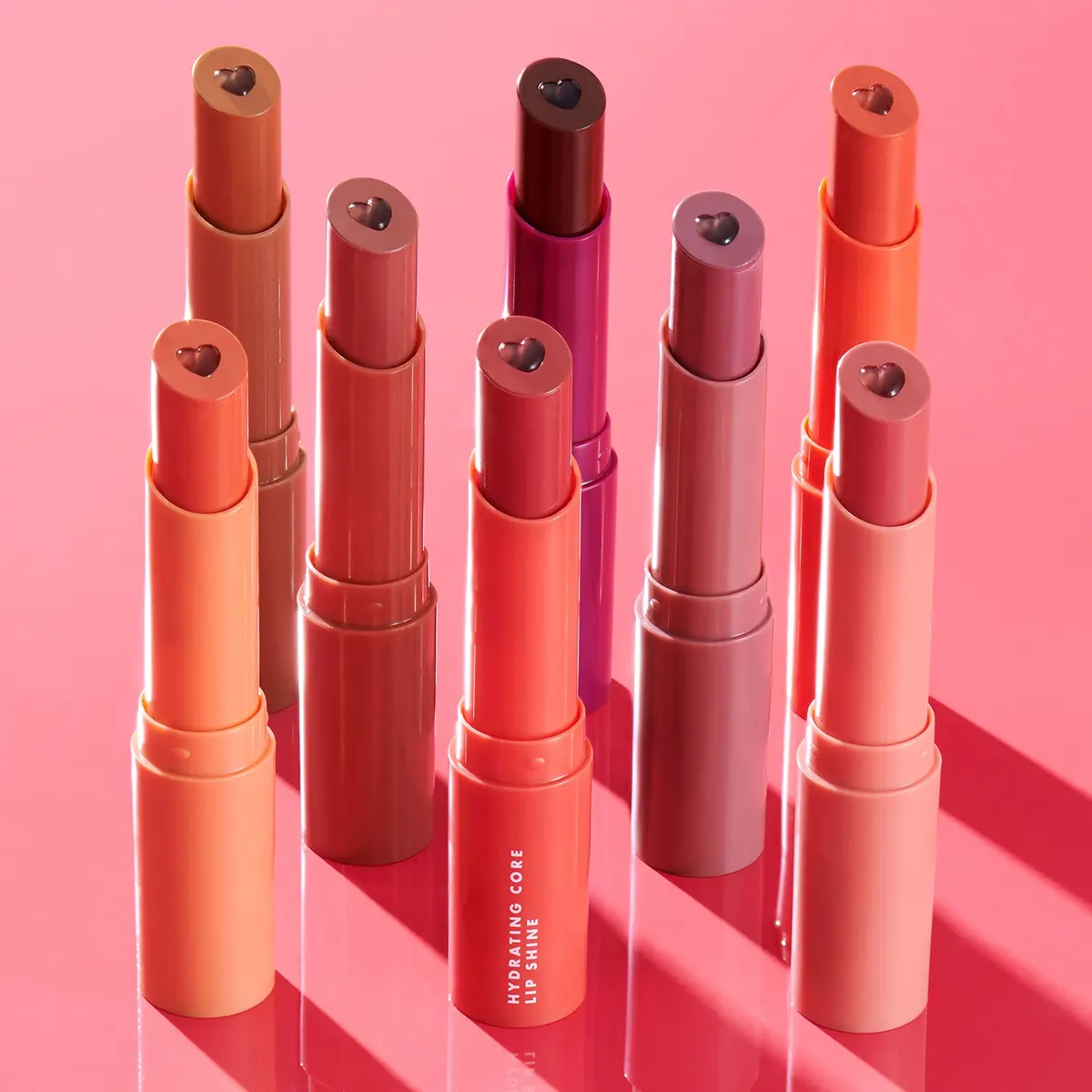 e.l.f. Hydrating Core Lip Shine Ecstatic Deep Berry 0.09 oz (2.55 g) | Tinted Lip Balm with Vitamin E - view 7