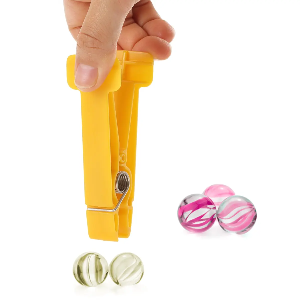 YPCBYNBS Graded Pinch Pin Exerciser Set with 5 Color-Coded Resistances | 1 lb to 8 lbs - view 3