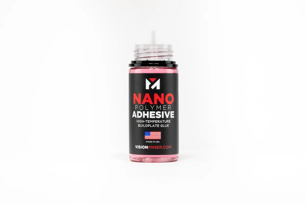 Vision Miner Nano Polymer Adhesive 50ml (1.7 Fl Oz) | Ultimate 3D Printing Bed Adhesion - view 5