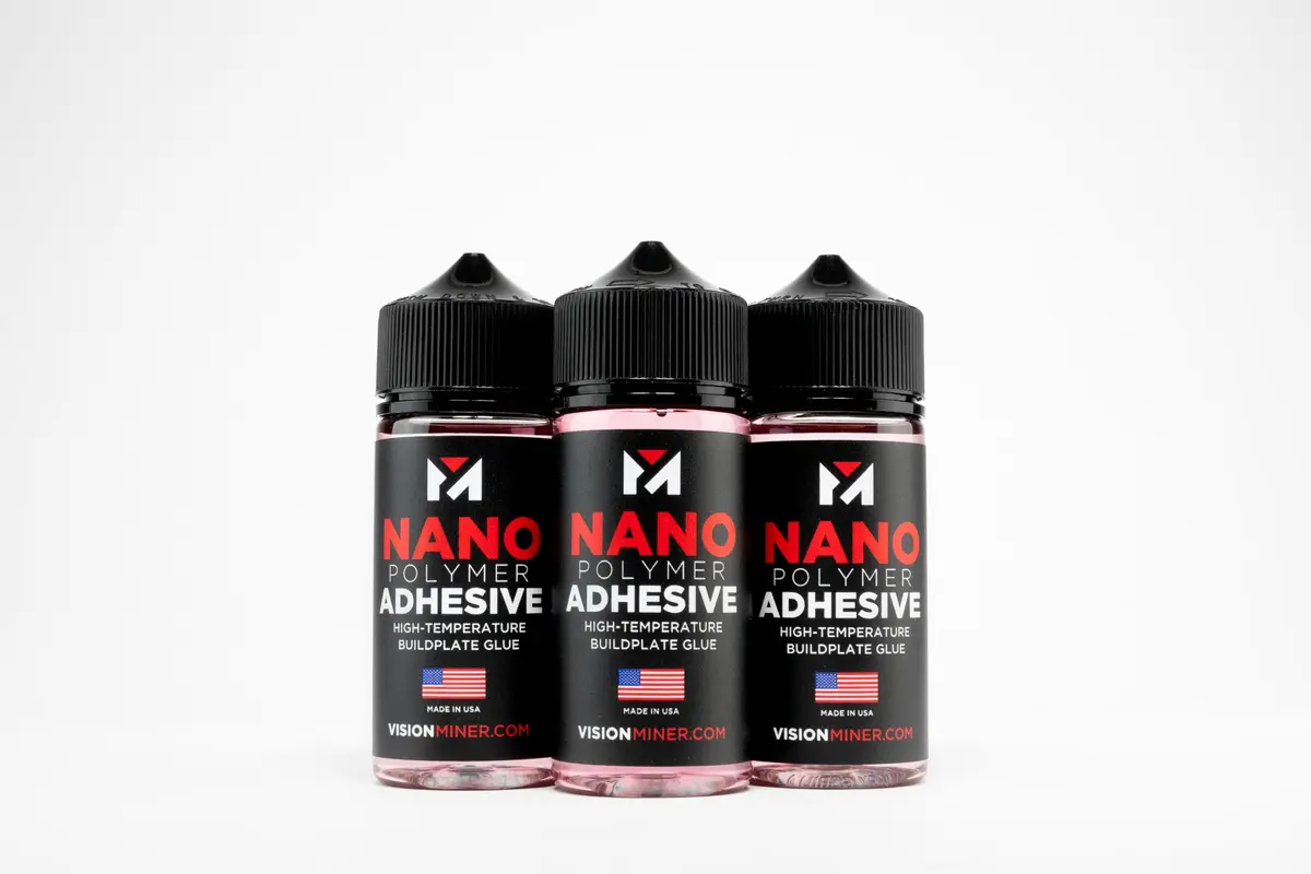 Vision Miner Nano Polymer Adhesive 50ml (1.7 Fl Oz) | Ultimate 3D Printing Bed Adhesion - view 6