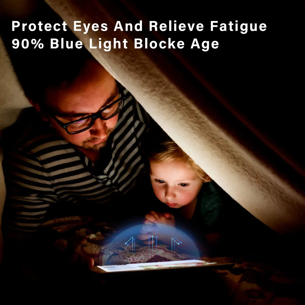 ZOEGAA Blue Light Screen Protector for iPad Mini 6 | Eye & UV Protection, Anti Glare (8.3 inch) - view 2