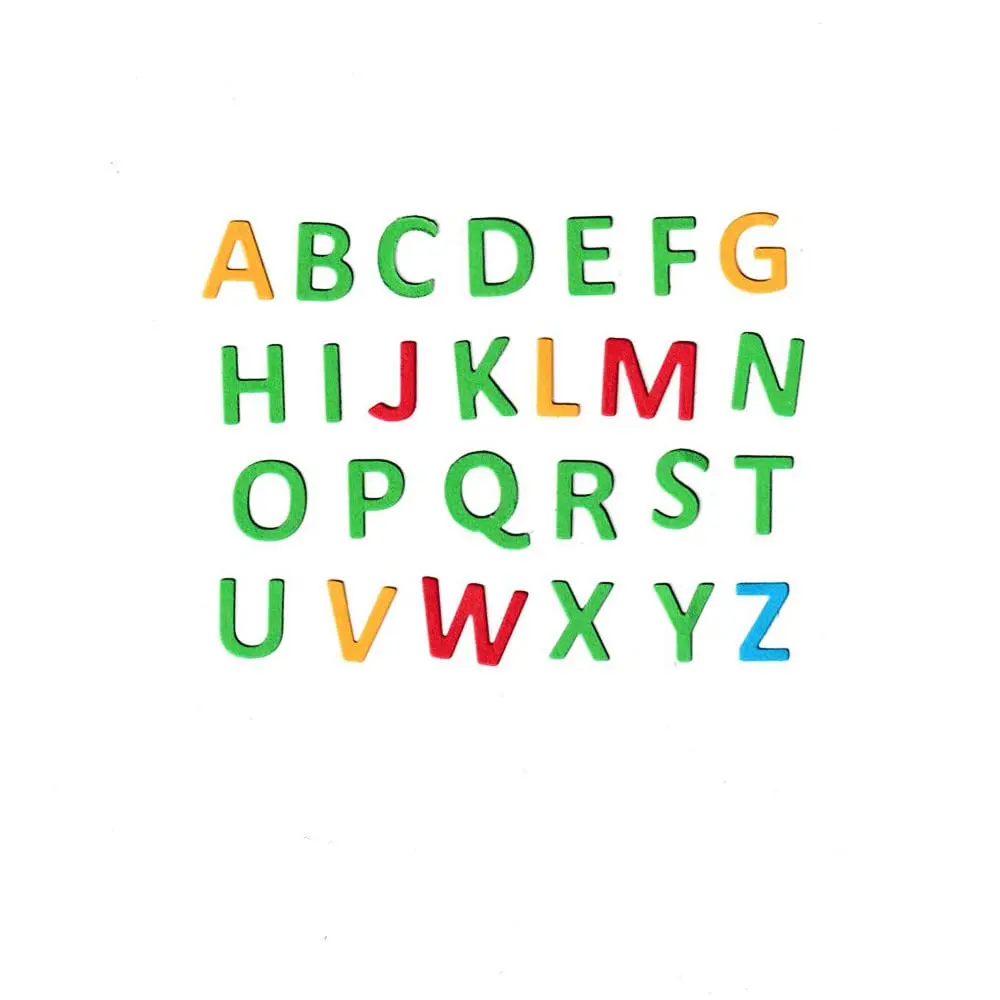 AHTOLS Alphabet Cutting Dies Set - Lowercase & Capital Letters, Metal Embossing Stencils for Card Scrapbooking | 52 Pieces - view 3