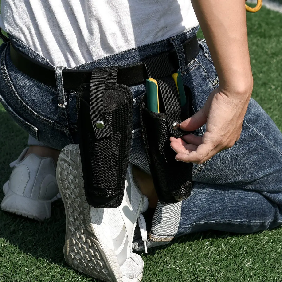 Homakover 2 Pack 1680D Utility Holster Pouch Holder for Pruning Shears & Folding Knife | Fits Tools Up to 8 Inches - view 7