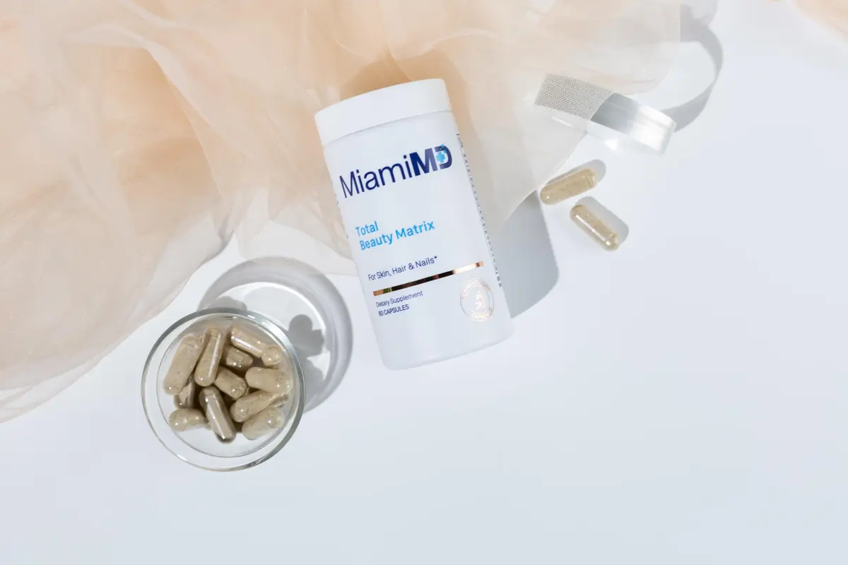 MiamiMD Total Beauty Matrix Collagen Capsules 60 Unflavored | Supports Youthful Skin & Hair - view 5