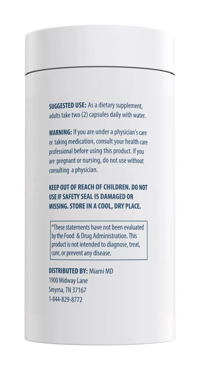 MiamiMD Total Beauty Matrix Collagen Capsules 60 Unflavored | Supports Youthful Skin & Hair - view 4
