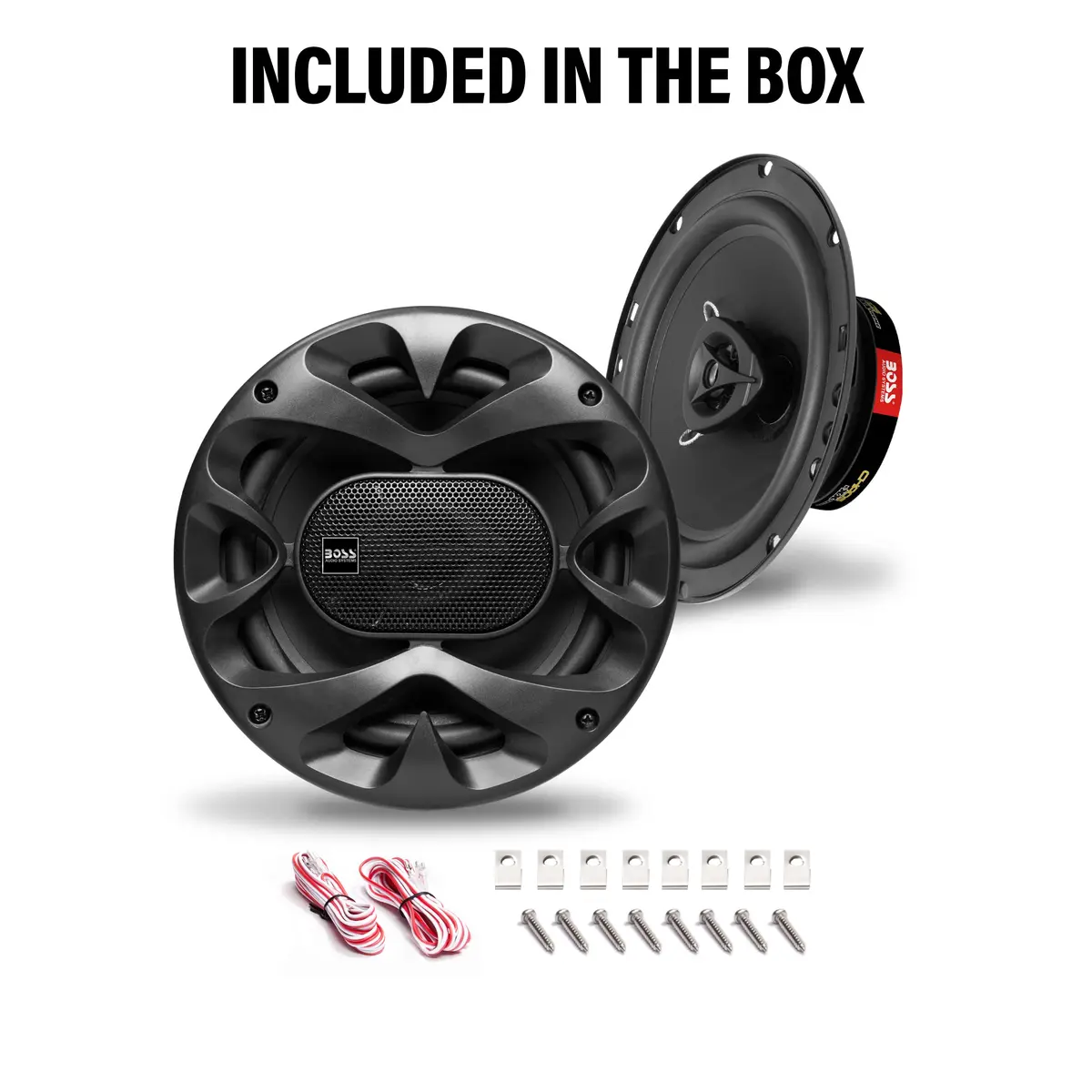 BOSS Audio Systems CH6520B 6.5 Inch Car Speakers (Pair) | 250 Watts, 2 Way, Full Range, 4 Ohms - view 6