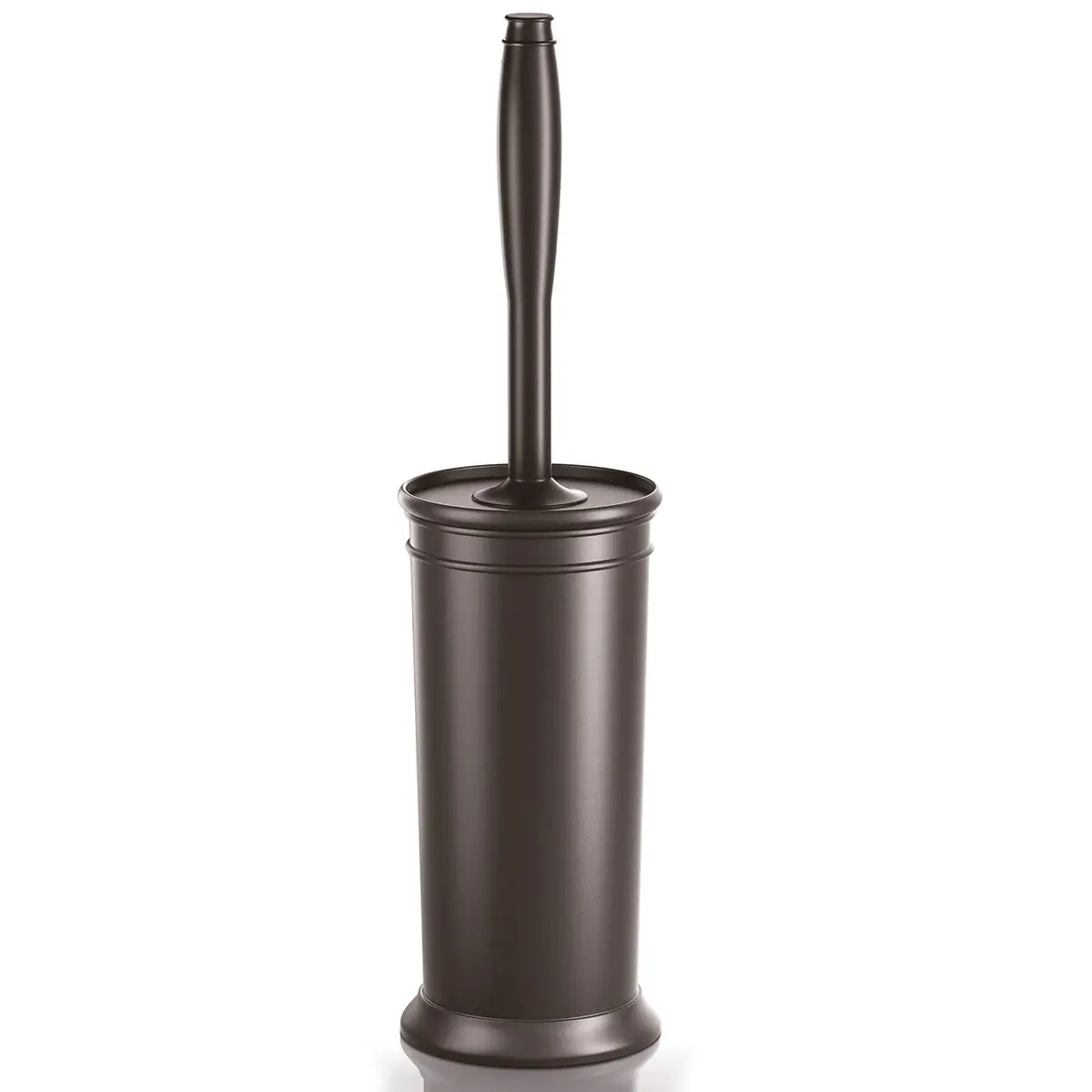 UPTRONIC Toilet Bowl Brush with Extra Long Handle & Holder | Brown, 1 Set - main product image