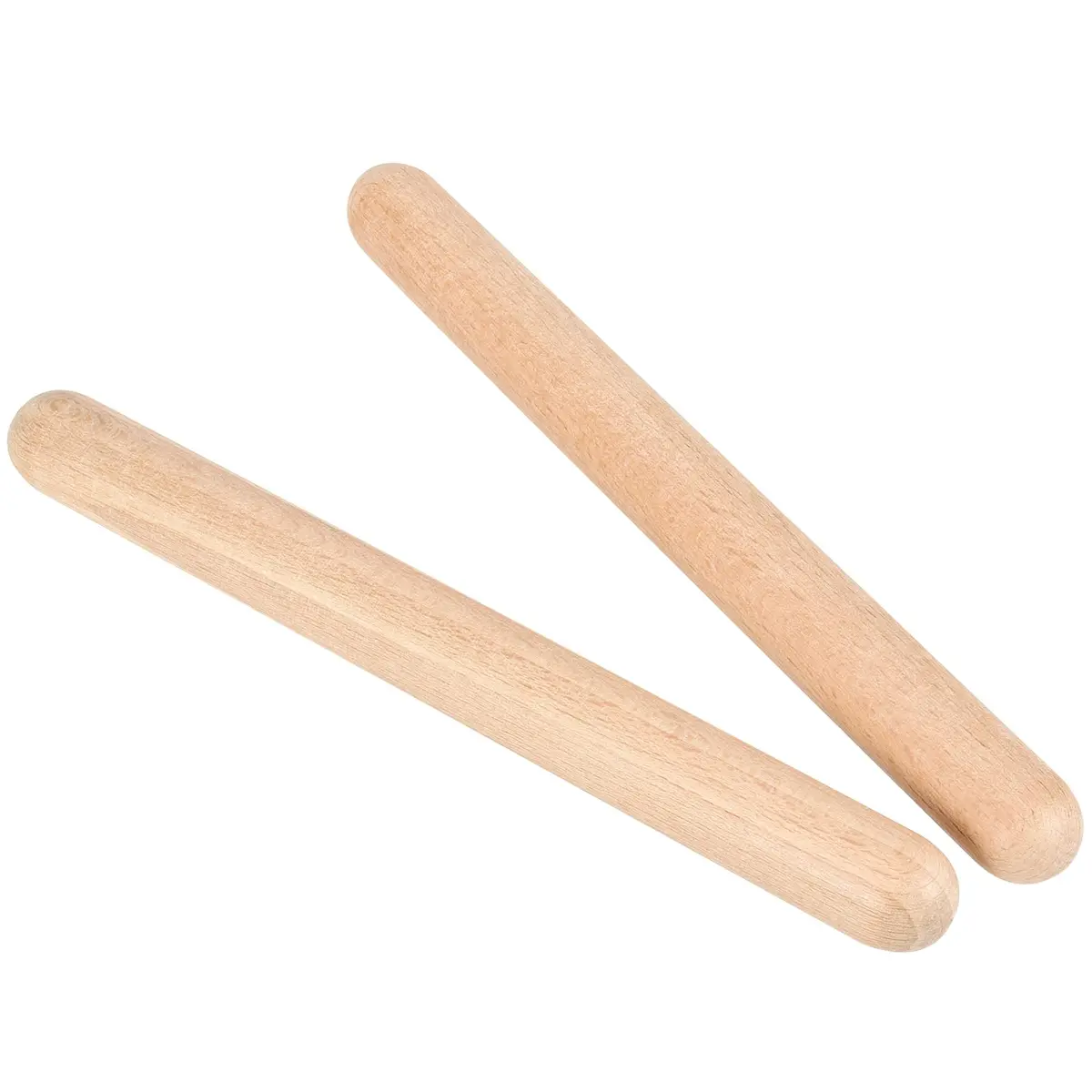 SINJEUN Wooden Rhythm Sticks 16 Pair | 8 Inch Classical Percussion Instrument for Students & Musicians - view 4