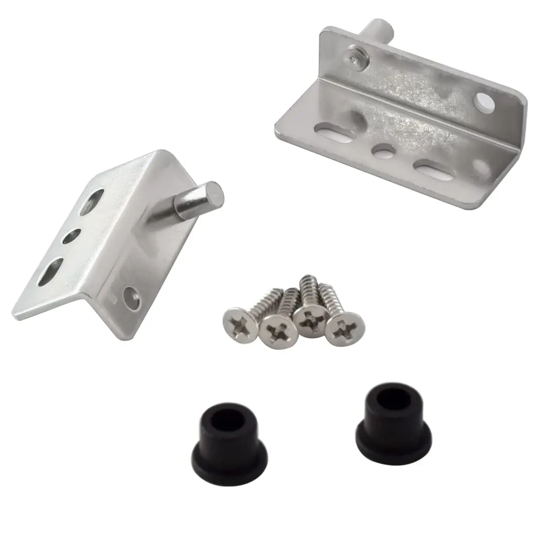 Aifeier ET Heavy Duty Concealed Shaft Door Hinges 39x16x12mm | Silver Steel - view 2