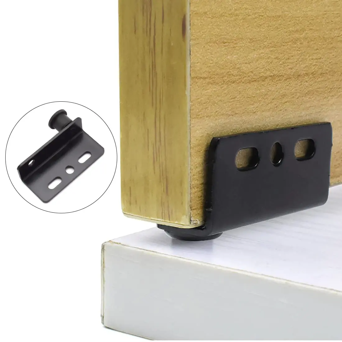 Aifeier ET Heavy Duty Concealed Shaft Door Hinges 39x16x12mm | Black Steel for Wood & Furniture (120 chars) - view 5