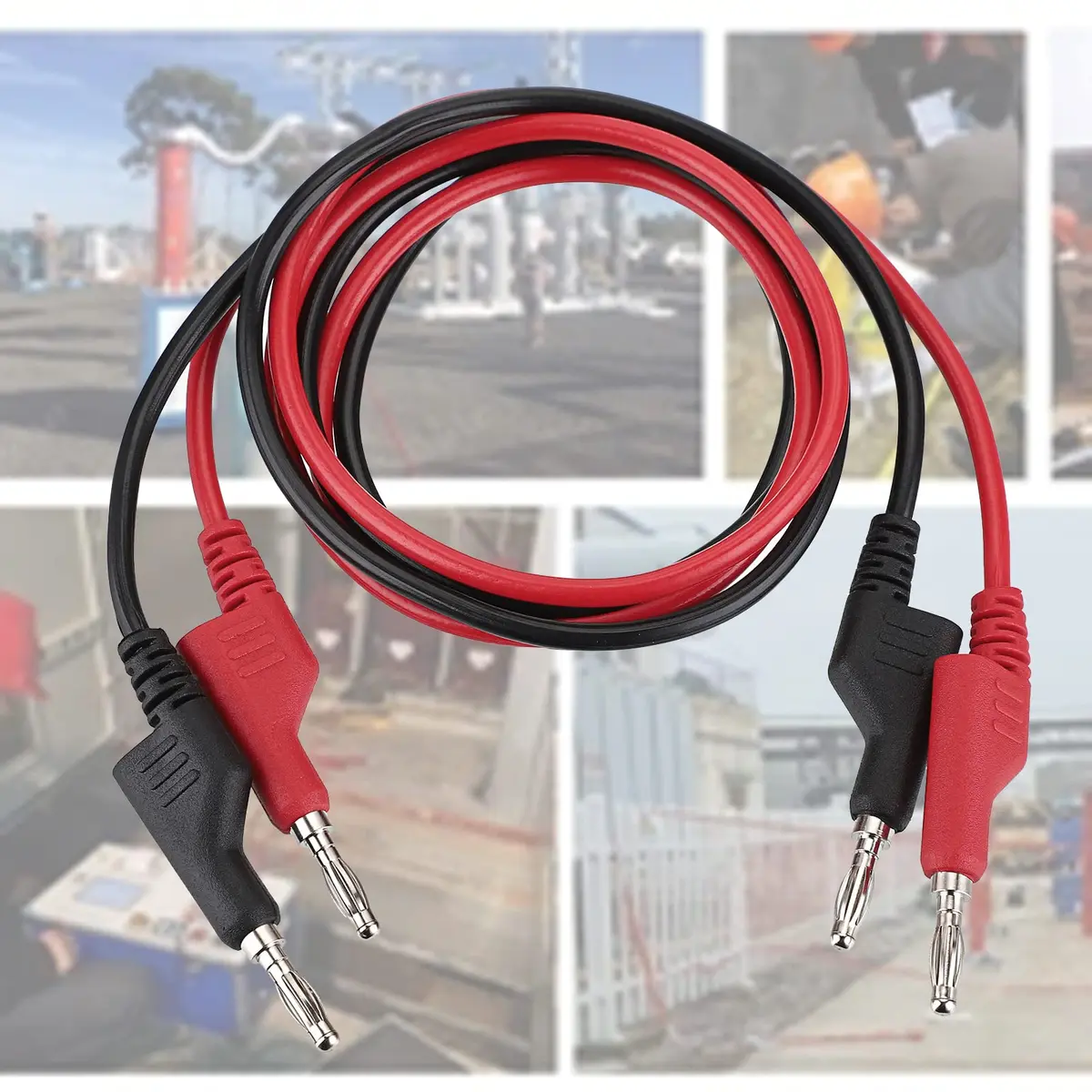 Sumnacon 2 Pcs 4mm Banana to Banana Plug Test Leads 1m (3.3Ft) | 1000V/15A Silicone Insulated - view 5