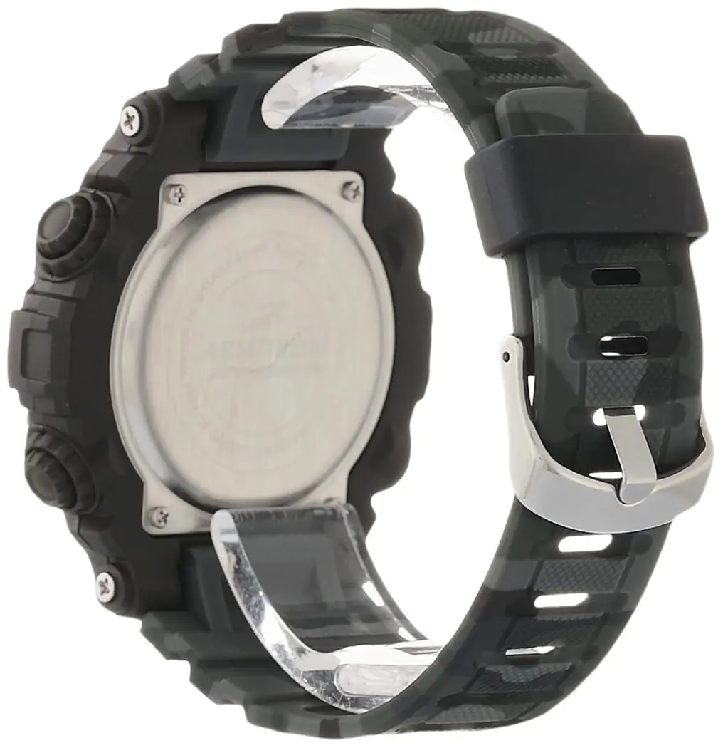Armitron Sport Men's Quartz Sport Watch 22mm | Water-Resistant 100M, Black Camouflage - view 5