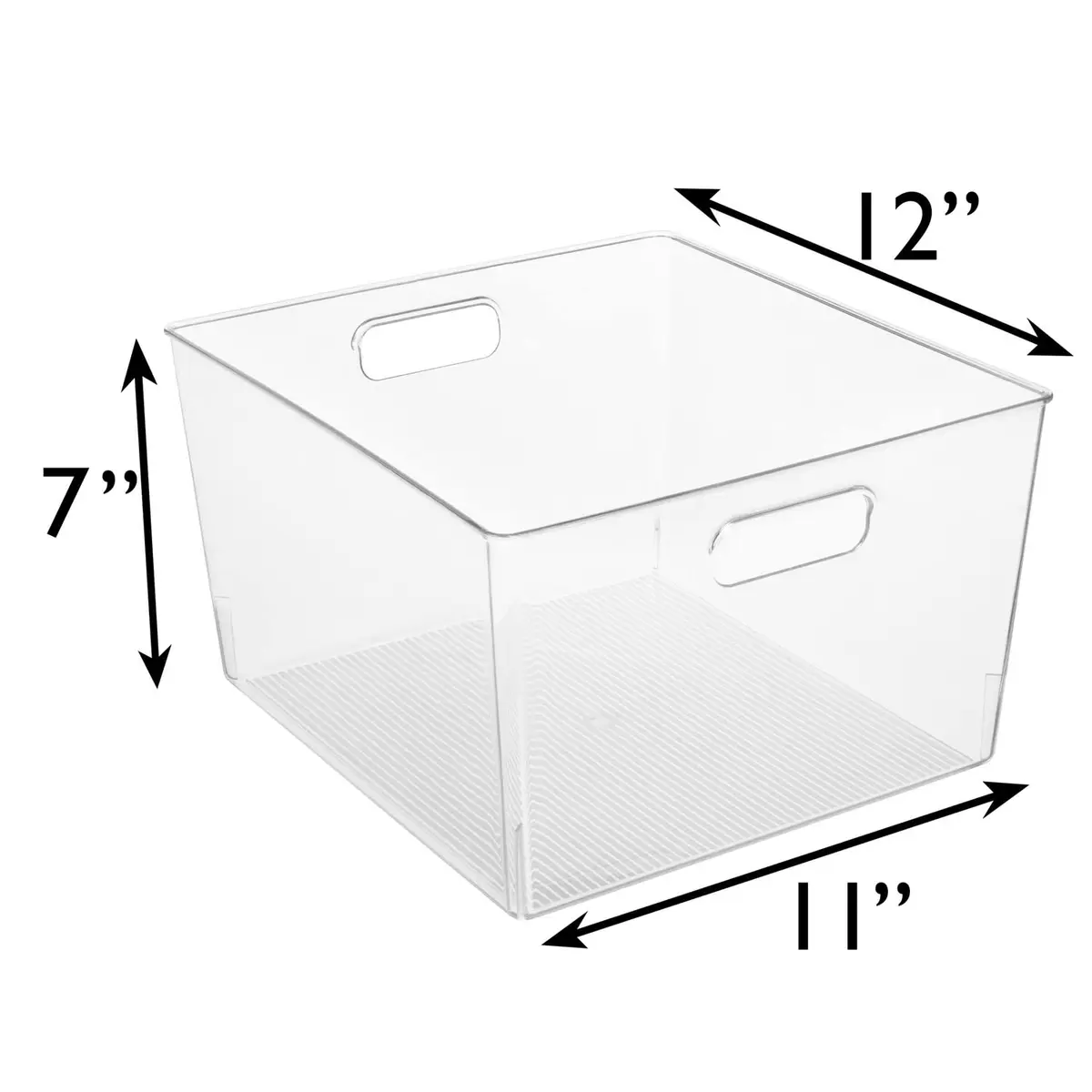ClearSpace 4 Pack Item Container | Large Kitchen & Pantry Organizer, 12x11x7 inches - view 6