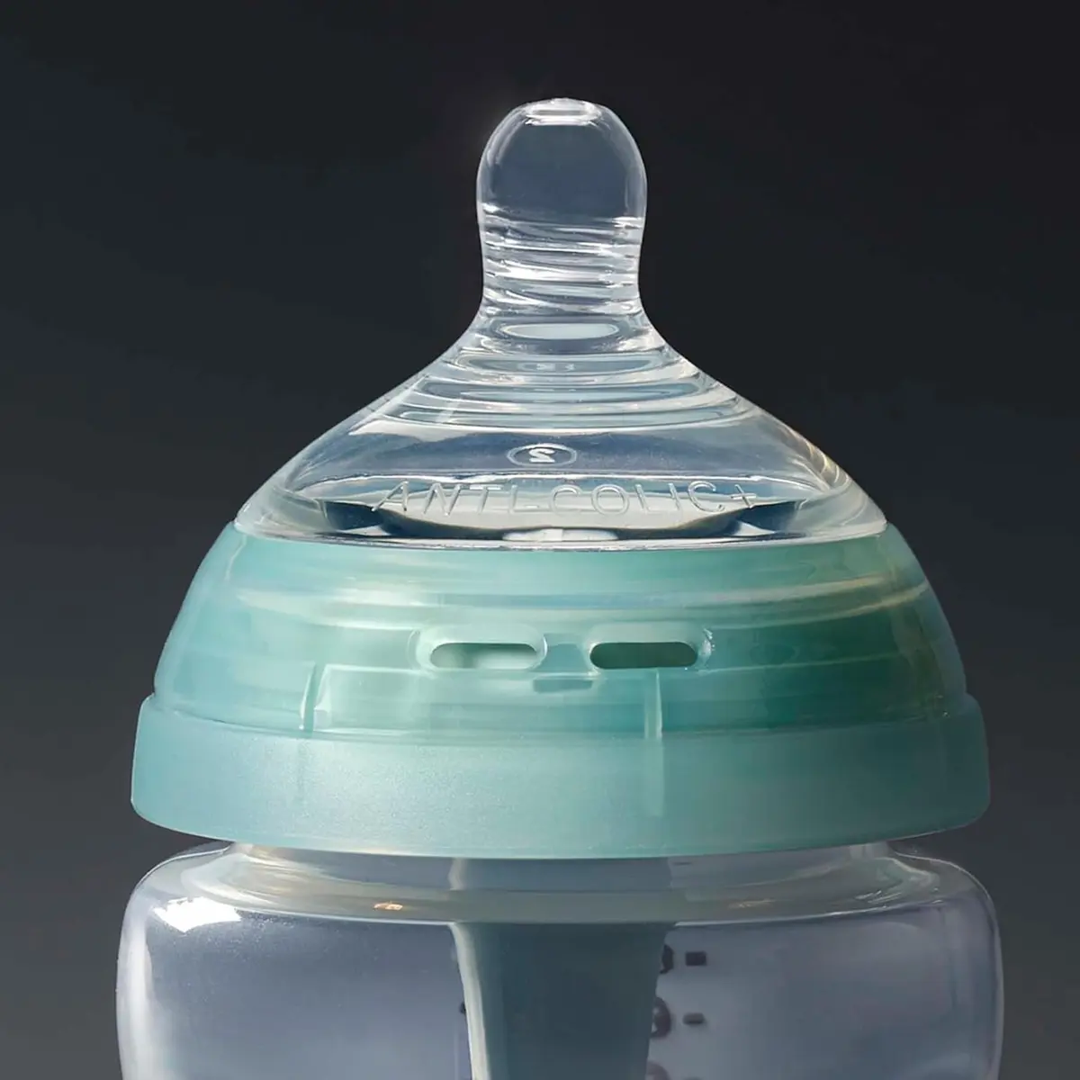 Tommee Tippee Advanced Anti-Colic Bottle Nipples Medium Flow 6 Count (Pack of 1) | Breast-Like Silicone for Natural Latch - view 6