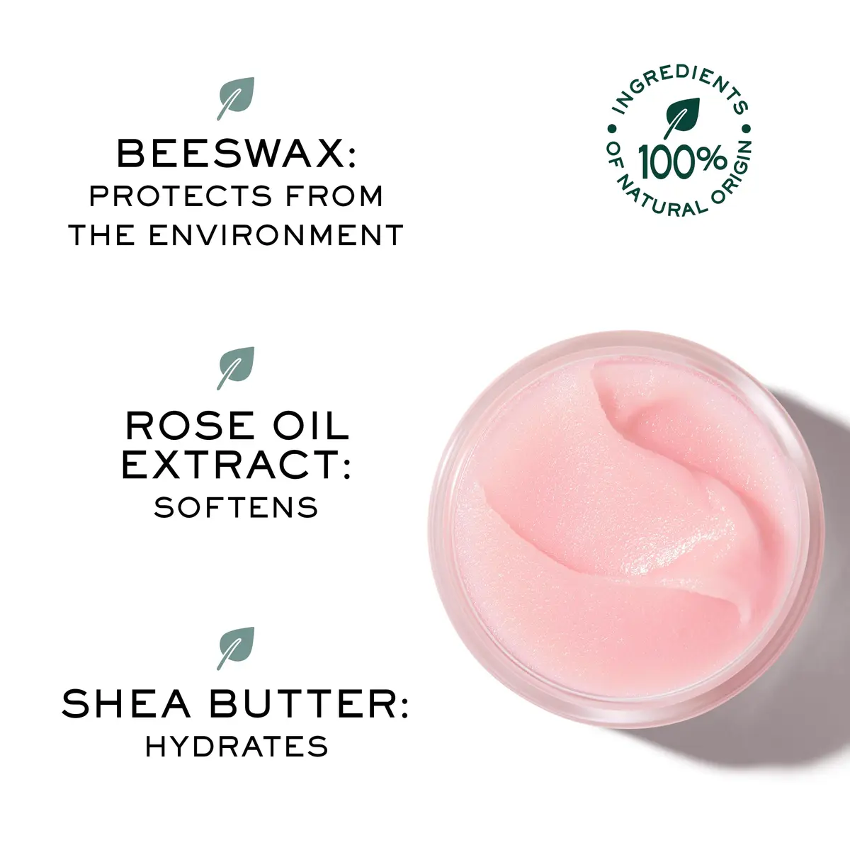 Nuxe Very Rose Nourishing Lip Balm with Shea Butter and Beeswax | Hydrates & Protects Dry Lips - view 4