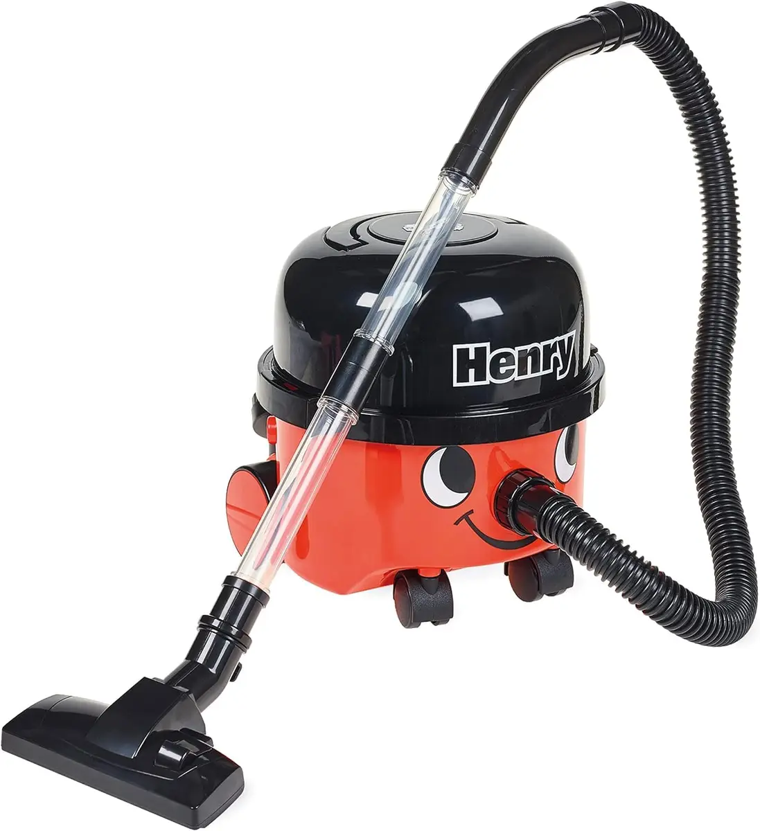 Casdon Henry & Hetty Toys - Henry Vacuum Cleaner - Red Vacuum Cleaning Toy with Real Function & Nozzle Accessories - Kids Cleaning Set - For Children Aged 3+ - main product image