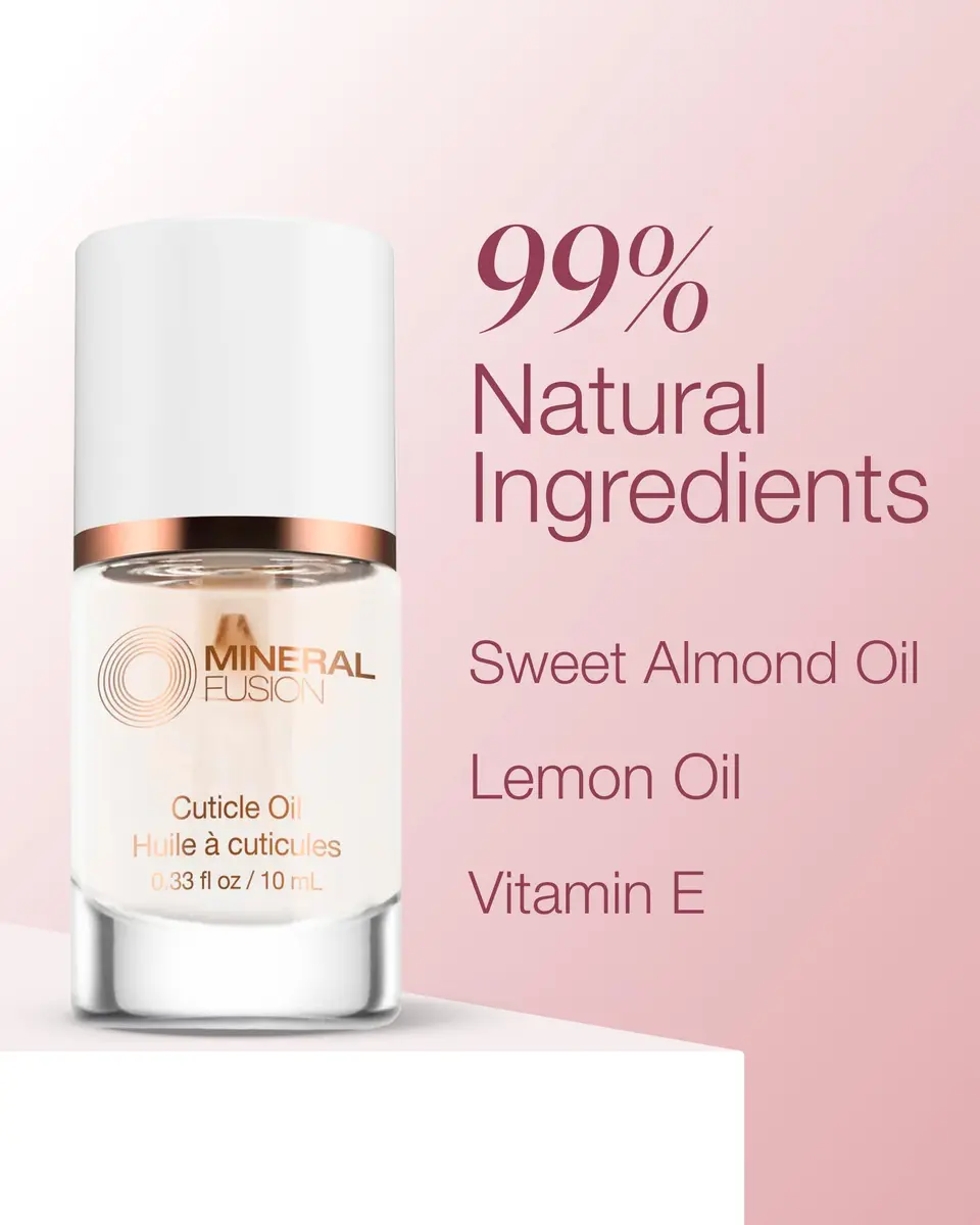 Mineral Fusion Cuticle Oil Nail Treatment 10ml (0.33 Fl Oz) | Nourishes & Protects Dry Cuticles - view 4
