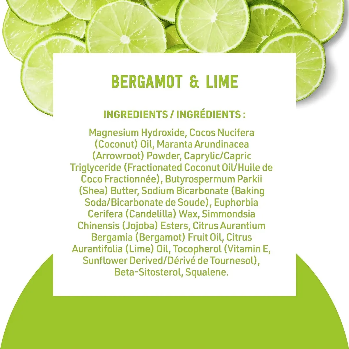 Schmidt's Natural Deodorant Bergamot & Lime 2.65 oz | 24 Hour Odor Protection, Vegan & Aluminum-Free - view 4
