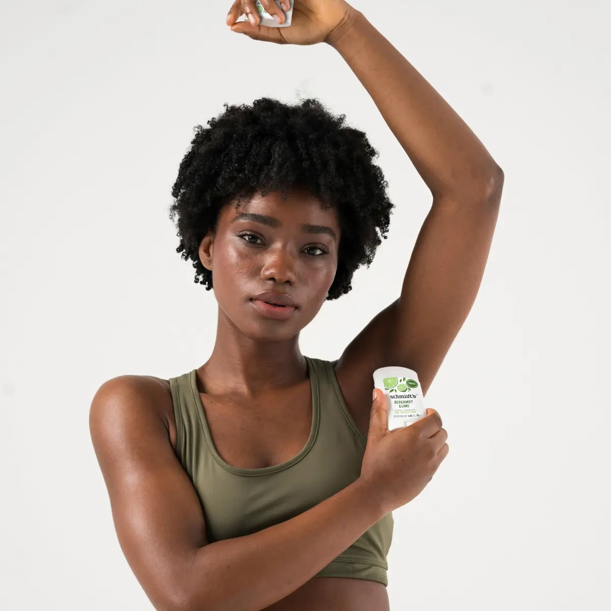 Schmidt's Vegan Aluminum-Free Deodorant Bergamot & Lime 2.65 oz | 24-Hour Natural Odor Protection - view 6