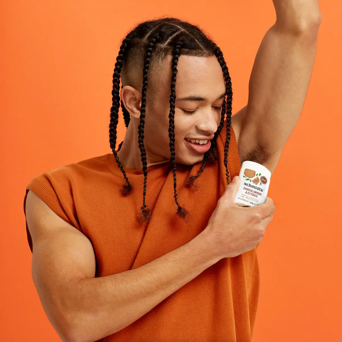Schmidt's Natural Deodorant Sandalwood & Citrus 2.65 oz | 24-Hour Odor Protection, Vegan & Aluminum-Free - view 7