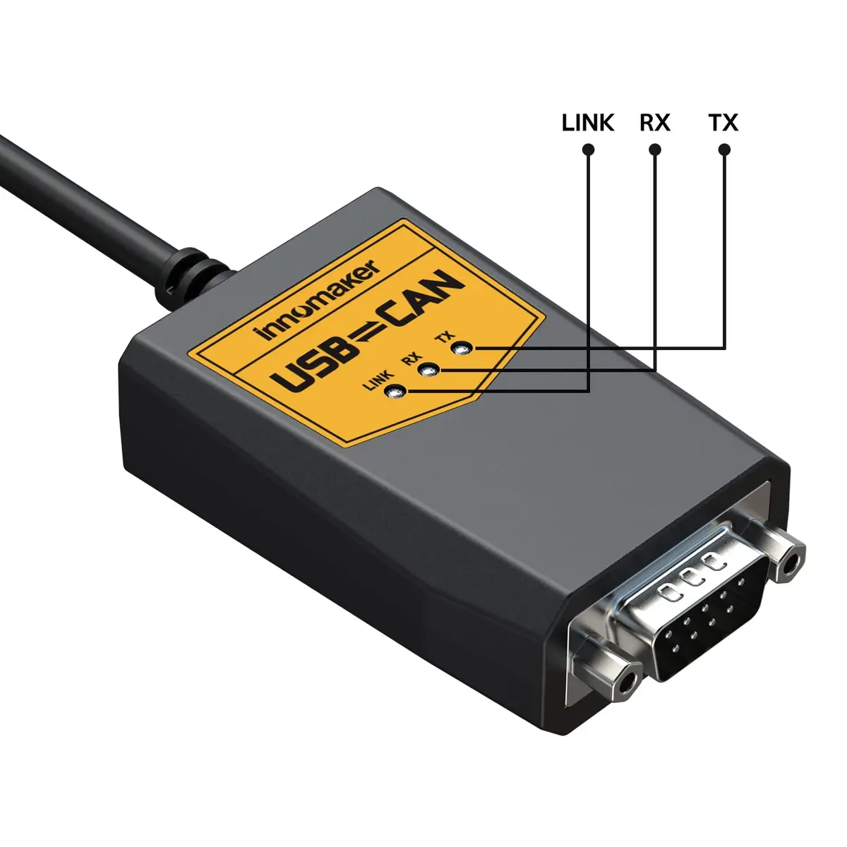 innomaker USB to CAN Converter Cable for Raspberry Pi5/4/Pi3B+/Pi3/Zero(W)/Jetson Nano/Tinker Board | Support Windows Linux Mac OS Android Venus OS - view 6