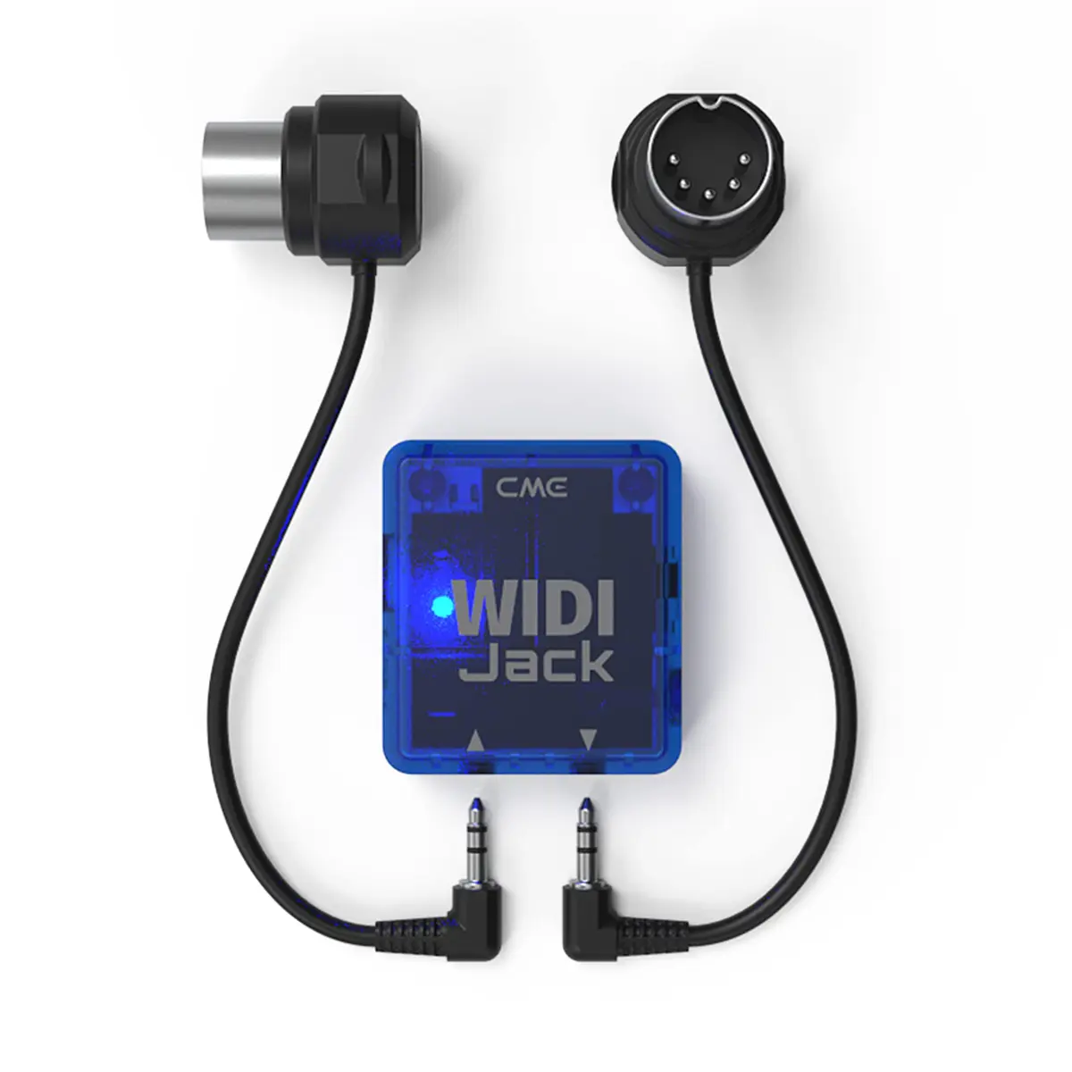 CME WIDI Jack Premium Bluetooth MIDI Adapter with DIN-5 Cables | Ultra Low Latency 3ms - main product image
