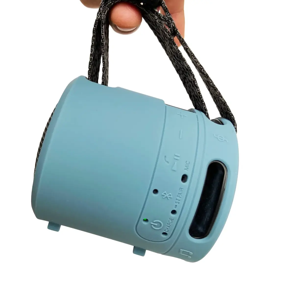 RAWECUD Silicone Case for Sony SRS-XB13/XB100 Speaker | Shockproof Protective Cover (Light Blue) - view 4