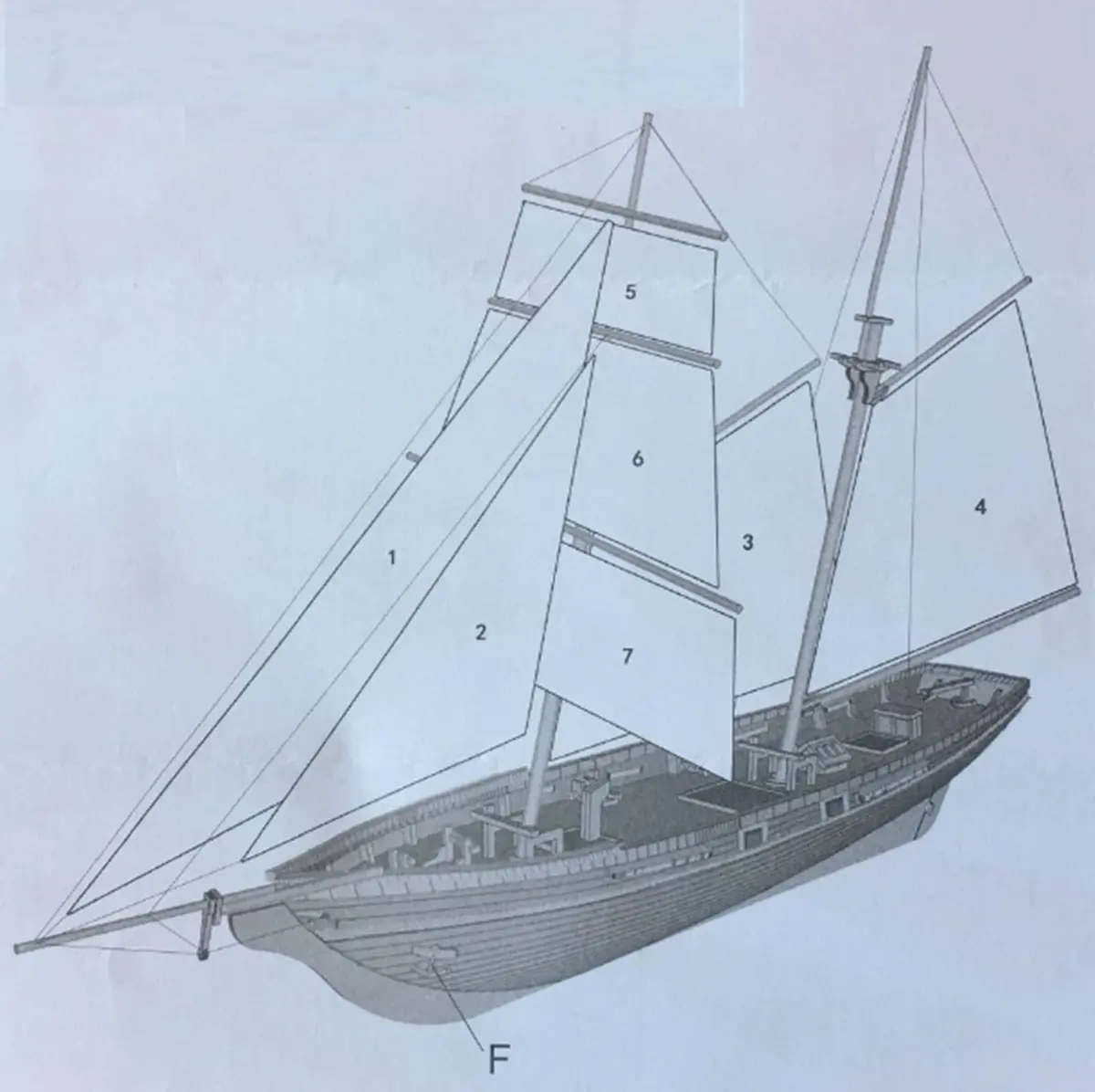 HAPYLY Scale DIY Hobby Wooden Ship Model Boat Kit 1/70 | Self-Assembled Watercraft Craft - view 2