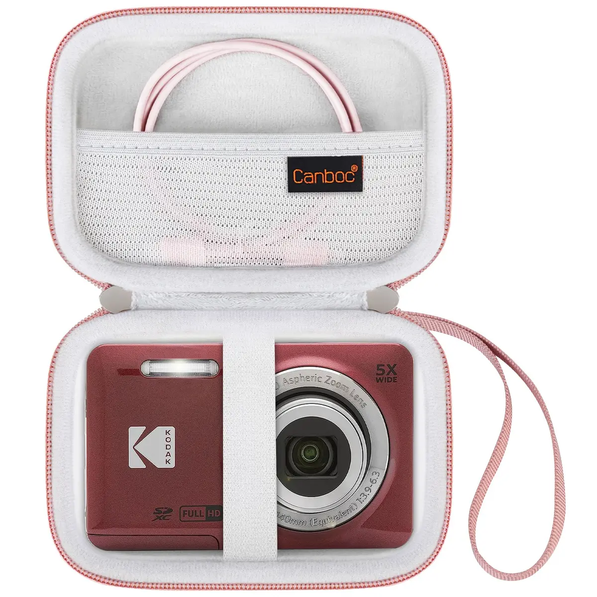 Canboc Camera Case for KODAK PIXPRO FZ55/ FZ45/ FZ53 16MP Digital Camera | Shockproof & Waterproof - main product image